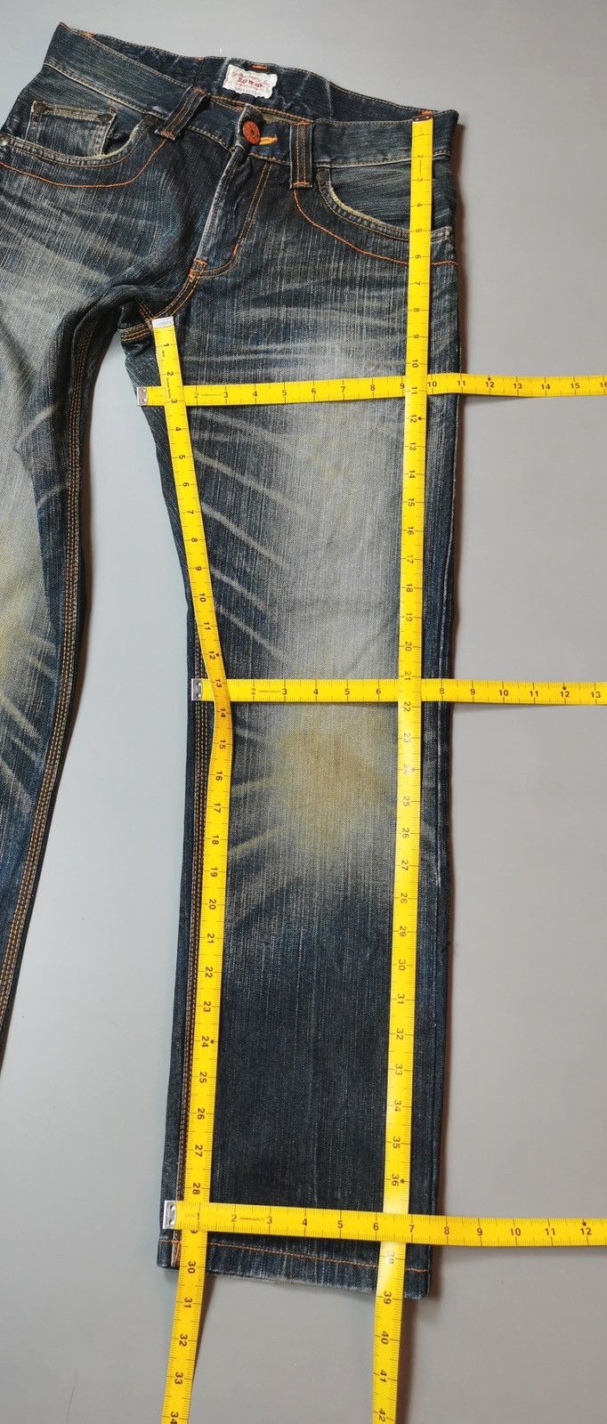 Edwin × Vintage Edwin 403XV Jeans (LG52) Size US 30 / EU 46 - 9 Thumbnail