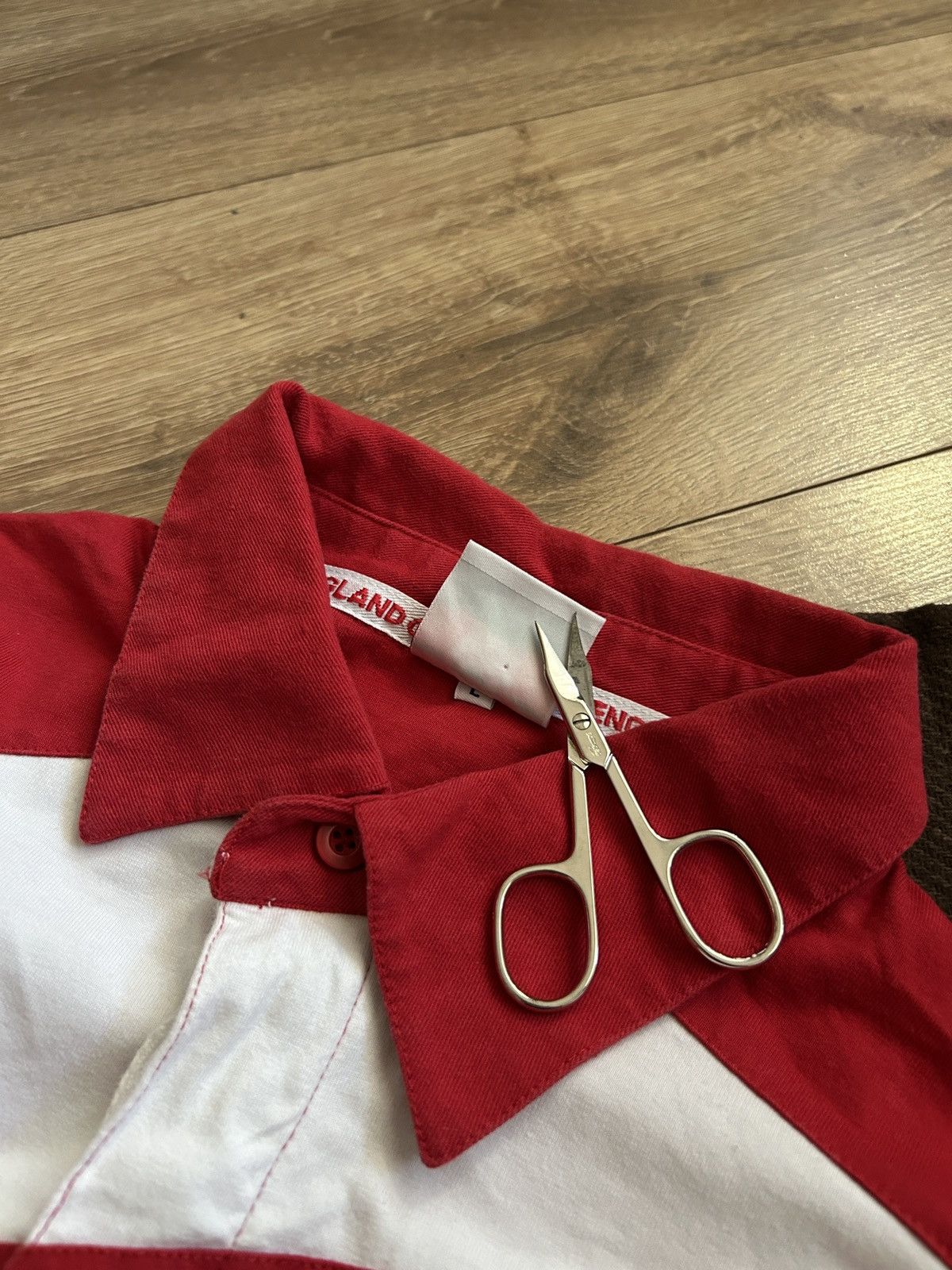 Vintage Vintage England Tour Rugby championship 2010 big logo polos Size US L / EU 52-54 / 3 - 4 Thumbnail