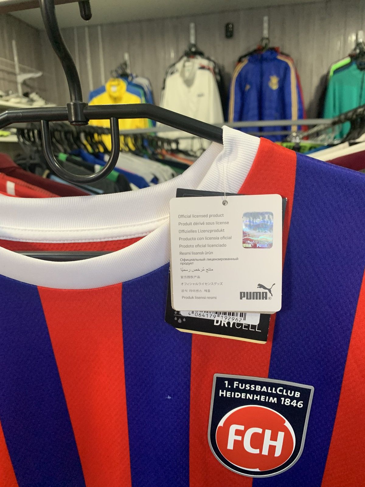 Puma NWT FC HEIDENHEIM 2022/2023 HOME JERSEY TRIKOT #22 Size US L / EU 52-54 / 3 - 3 Thumbnail