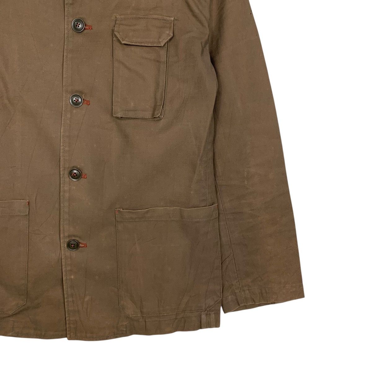 Tornado Mart TORNADO MART Dark Brown Chore Coat Jacket #2763-C125 Size US M / EU 48-50 / 2 - 6 Thumbnail