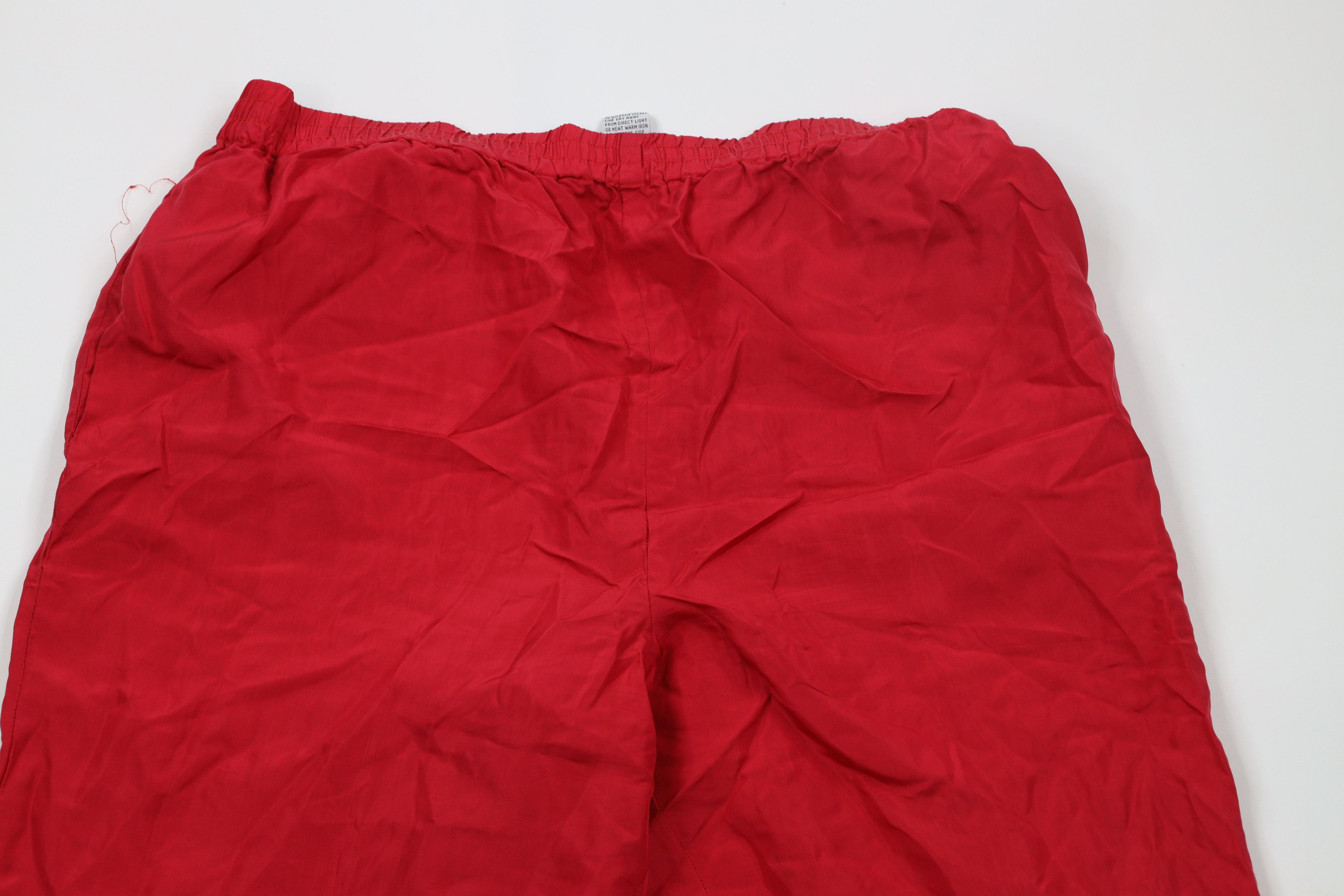 Diane von Furstenberg × Vintage Vintage 90s Diane von Furstenberg Lightweight Silk Pants Red Size 36" / US 14 / IT 50 - 2 Thumbnail