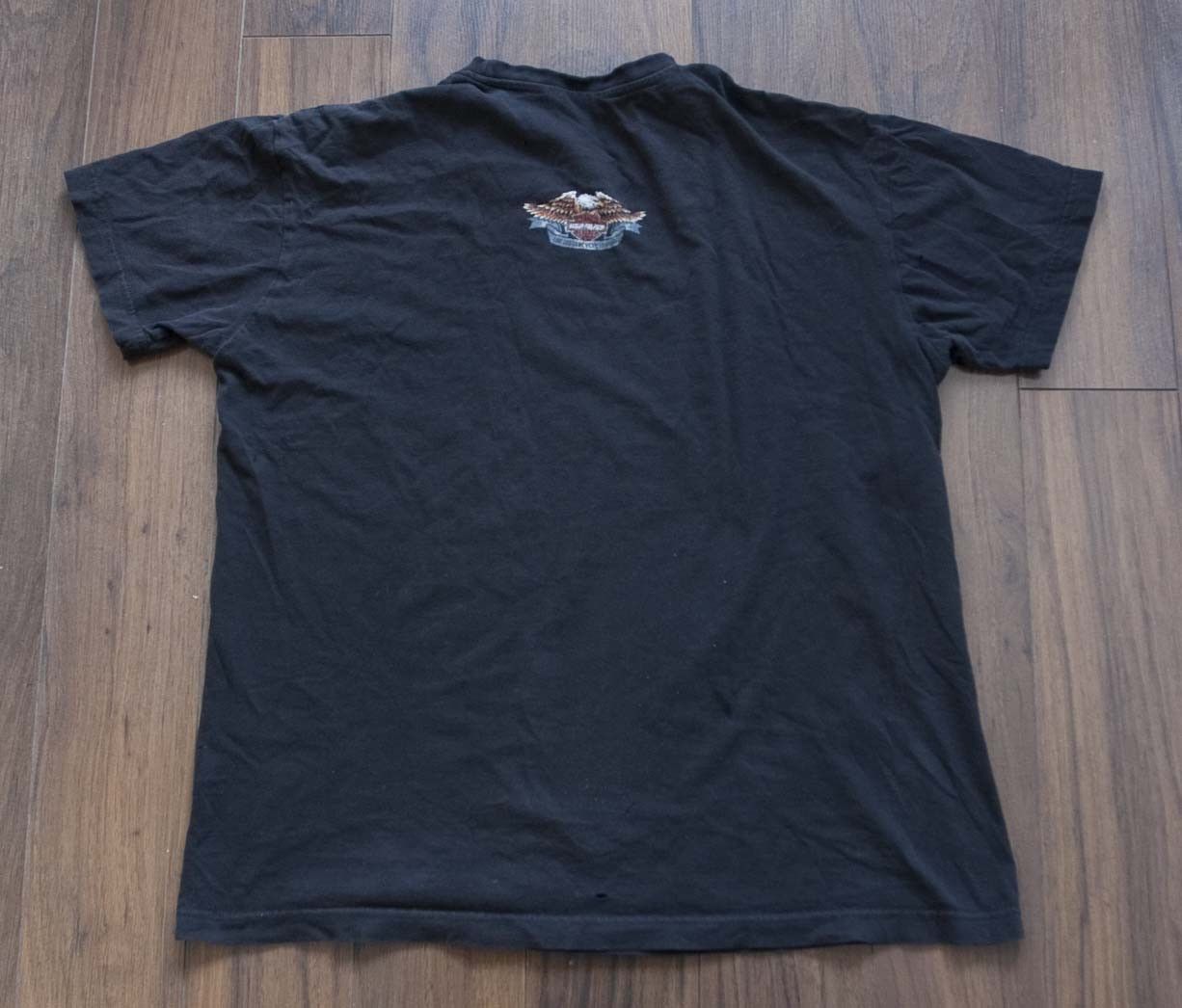 Harley Davidson × Vintage Harley Davidson T Shirt Eagle Logo Distressed Size M Size US M / EU 48-50 / 2 - 4 Thumbnail