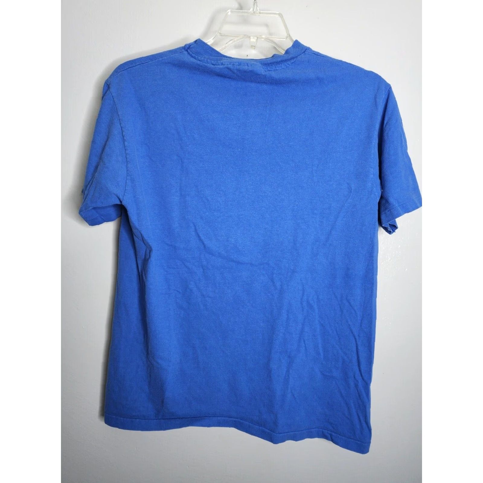 Hanes VINTAGE Hanes Hawaii Palm Tree Graphic Tee Mens Large Blue 1980s Cotton Blend Short Sleeve Mens Size US L / EU 52-54 / 3 - 2 Thumbnail