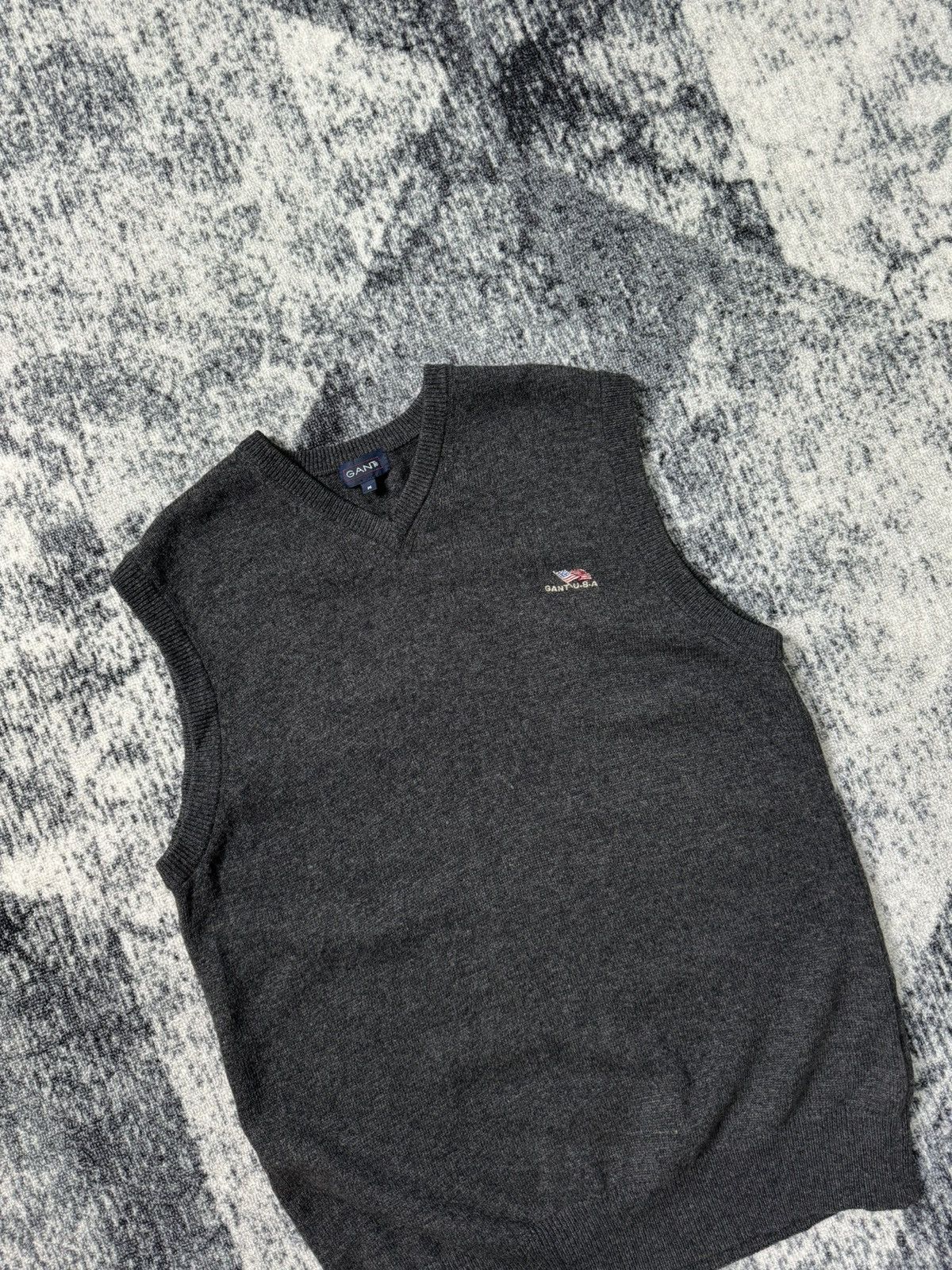 Gant × Vintage Vintage Gant Vest Knitwear Y2K Classic Casual 90s STYLE Size US M / EU 48-50 / 2 - 2 Thumbnail