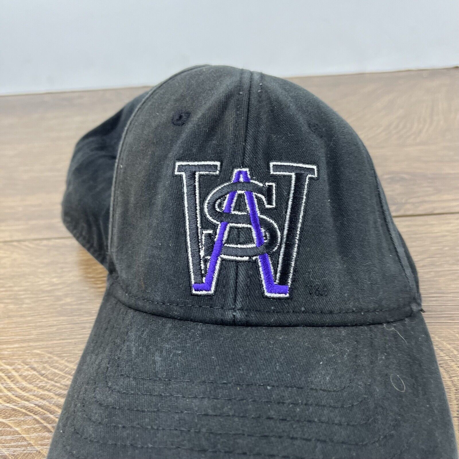 Other WS Hat WS Black Cap Adjustable Hat Black Adult Fit Hat Size ONE SIZE - 8 Thumbnail