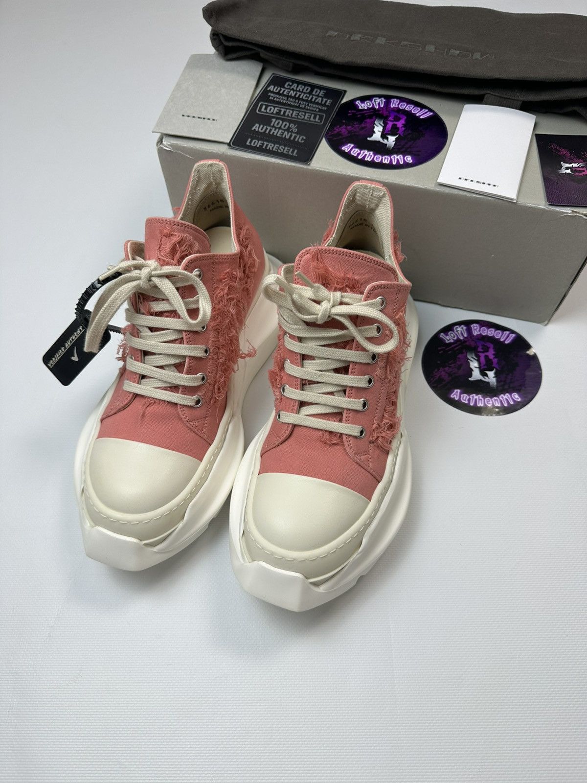 Rick Owens Drkshdw RICK OWENS DRKSHDW PINK size 40,5 fit 40,5/41/41,5 Size US 6.5 / EU 39-40 - 2 Thumbnail