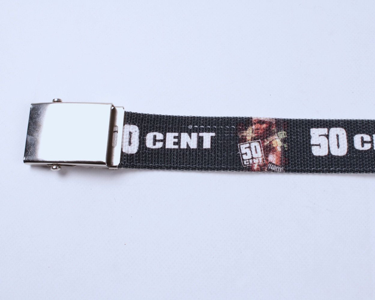50 Cent × Vintage Vintage 50 CENT Rapper Printed Belt G-UNIT Size ONE SIZE - 10 Thumbnail