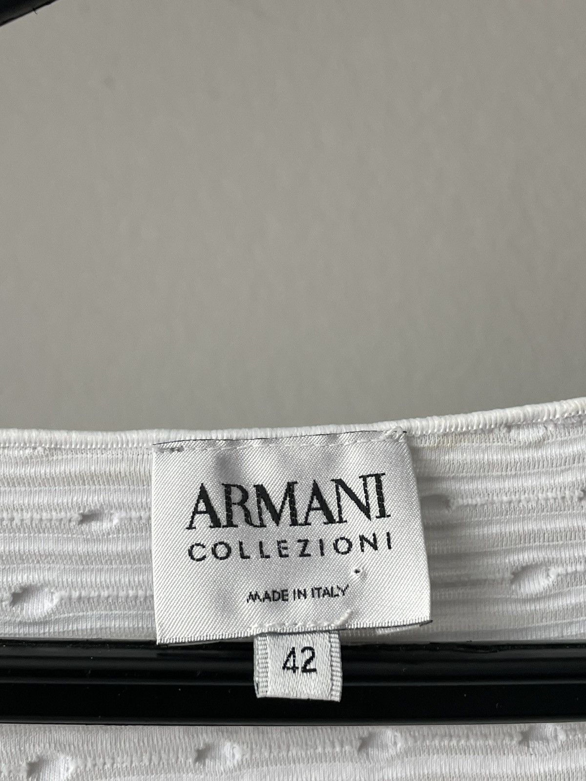 Armani × Armani Collezioni Armani Collezioni Italy Collection Female Long Sleeve Shirt Size S / US 4 / IT 40 - 12 Thumbnail