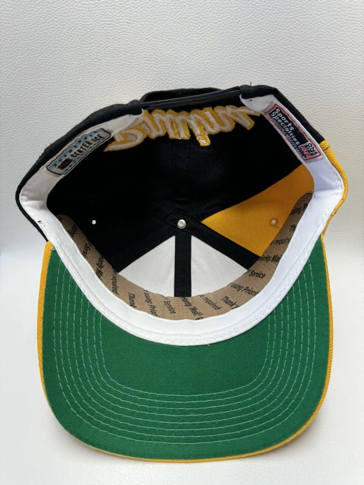 Sports Specialties × Vintage Vintage NHL Boston Bruins Sports Specialties Script Wool Hat Size ONE SIZE - 6 Thumbnail