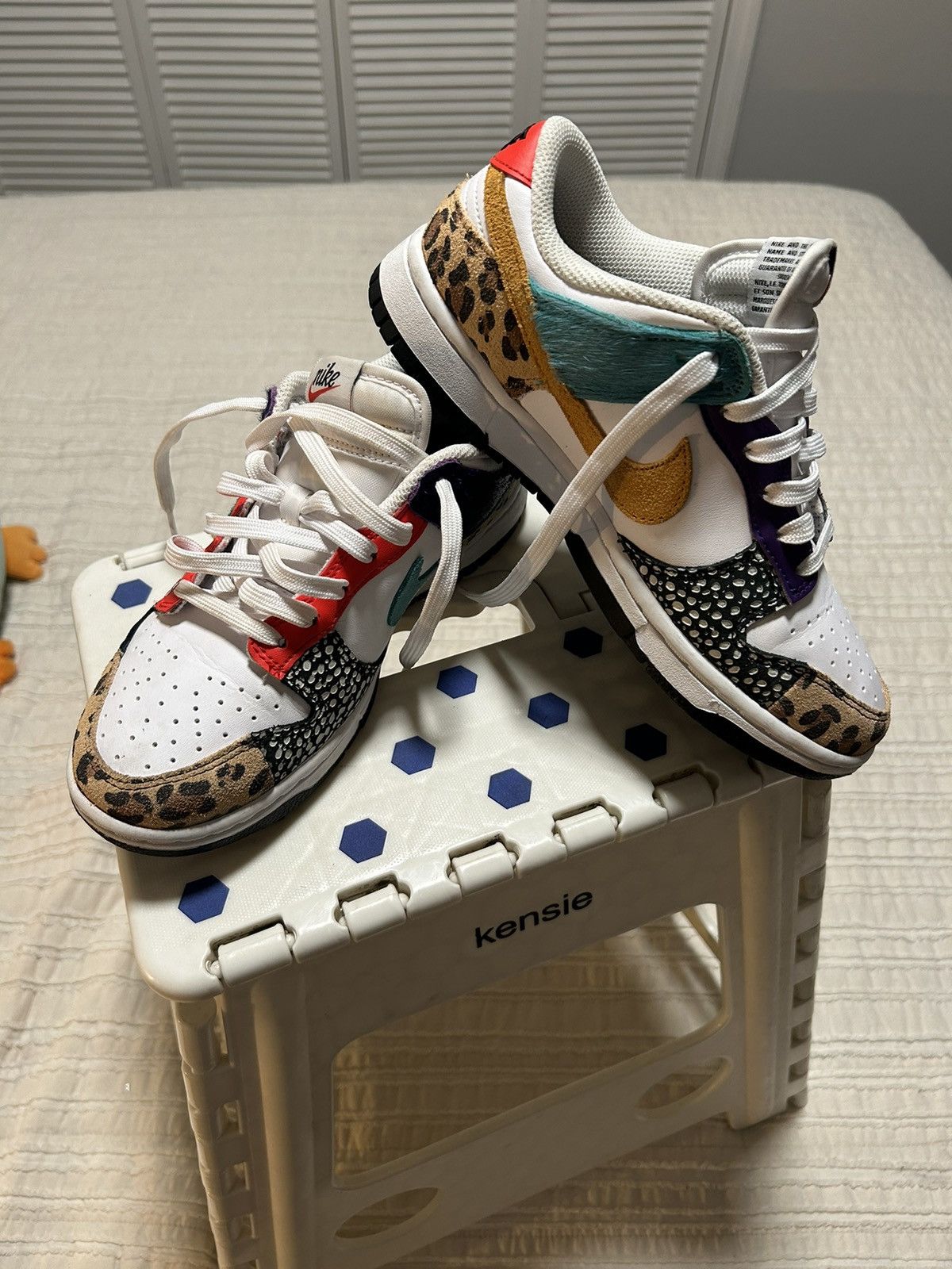 Nike SB Dunk Low ‘SAFARI MIX’ WMNS 6.5 Size US 6.5 / IT 36.5 - 2 Thumbnail