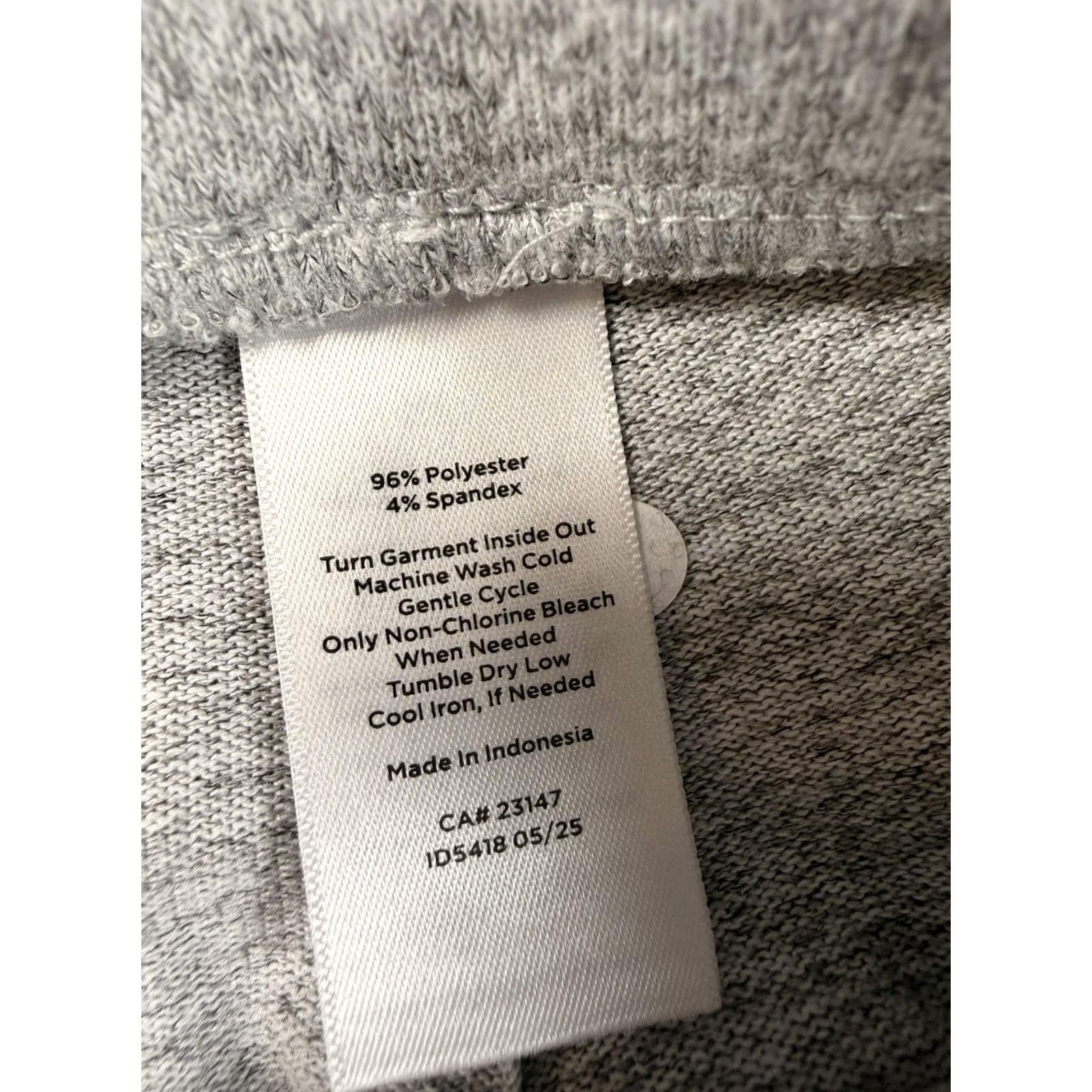 Talbots Talbots Lounge Set Womens M Gray Knit Cardigan Open Front Wide Leg Pants Set/Outfit/Two-Piece Casual Lounge Wear Size M / US 6-8 / IT 42-44 - 6 Thumbnail