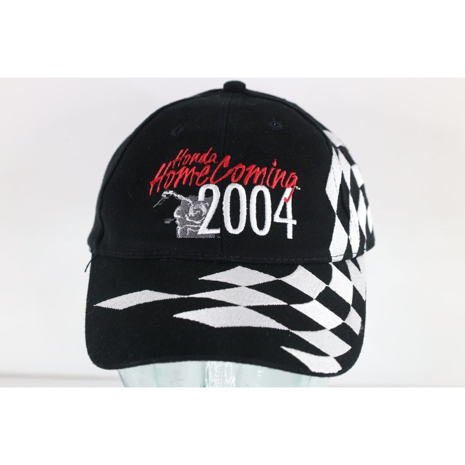 Vintage Vintage 2004 25th Anniversary Honda Motorcycle Racing Hat Size ONE SIZE - 1 Thumbnail