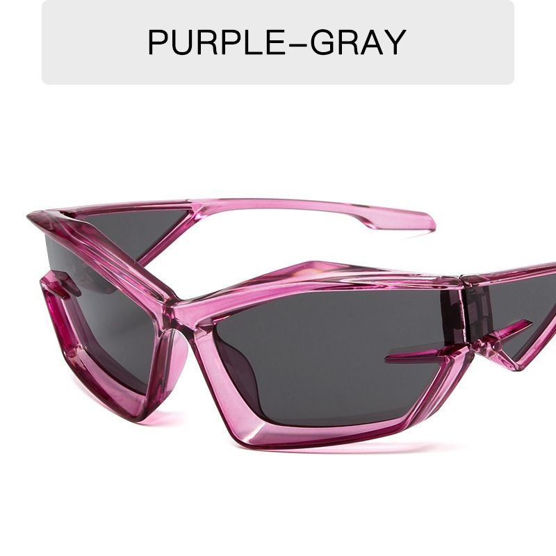 Electric Visual Crazy Street ins style custom avant-garde sunglasses Size ONE SIZE - 3 Thumbnail
