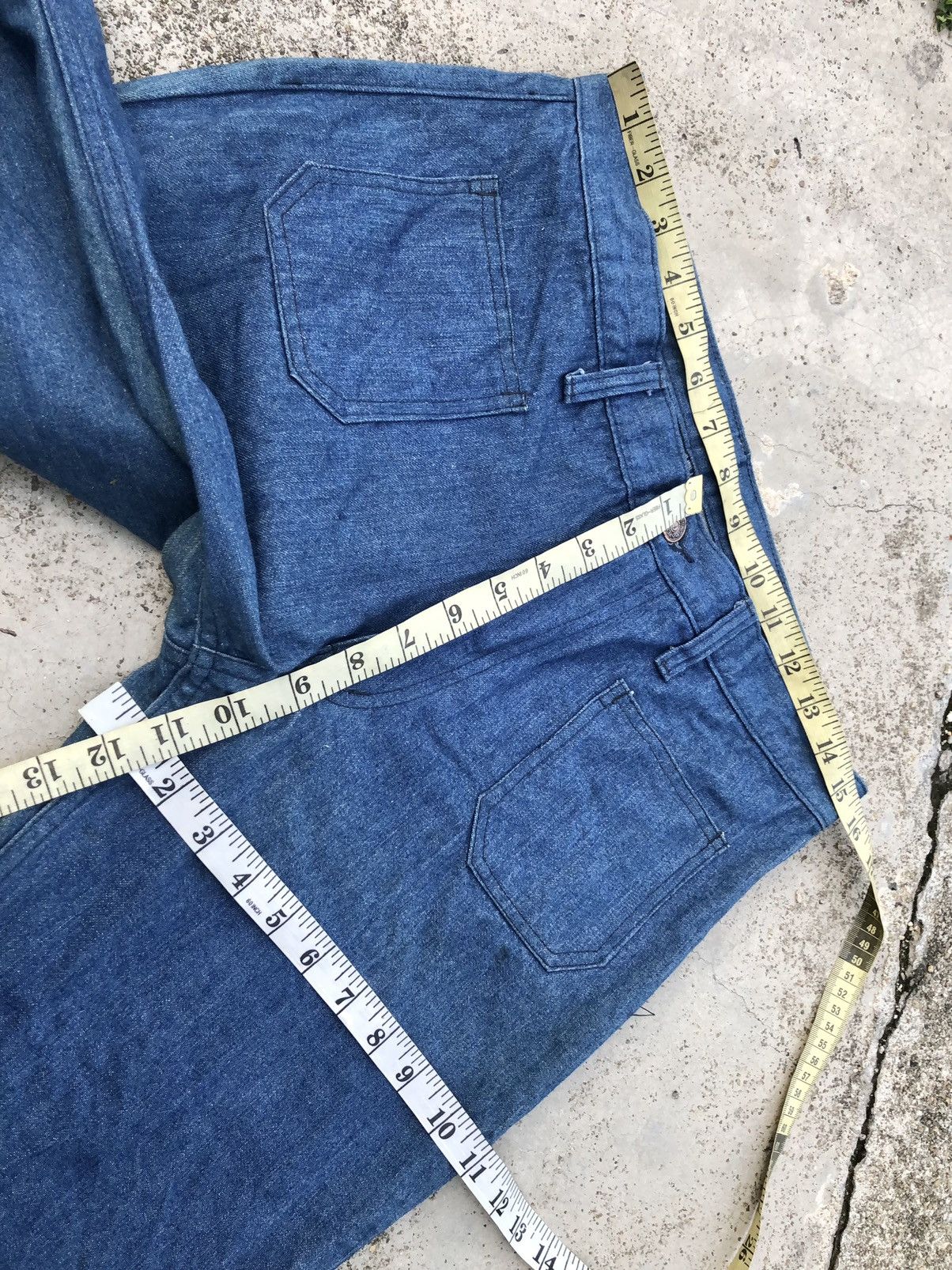 Vintage SUPER FLARED⚡️⚡️VINTAGE SIEVAS DENIM Size US 31 - 13 Thumbnail