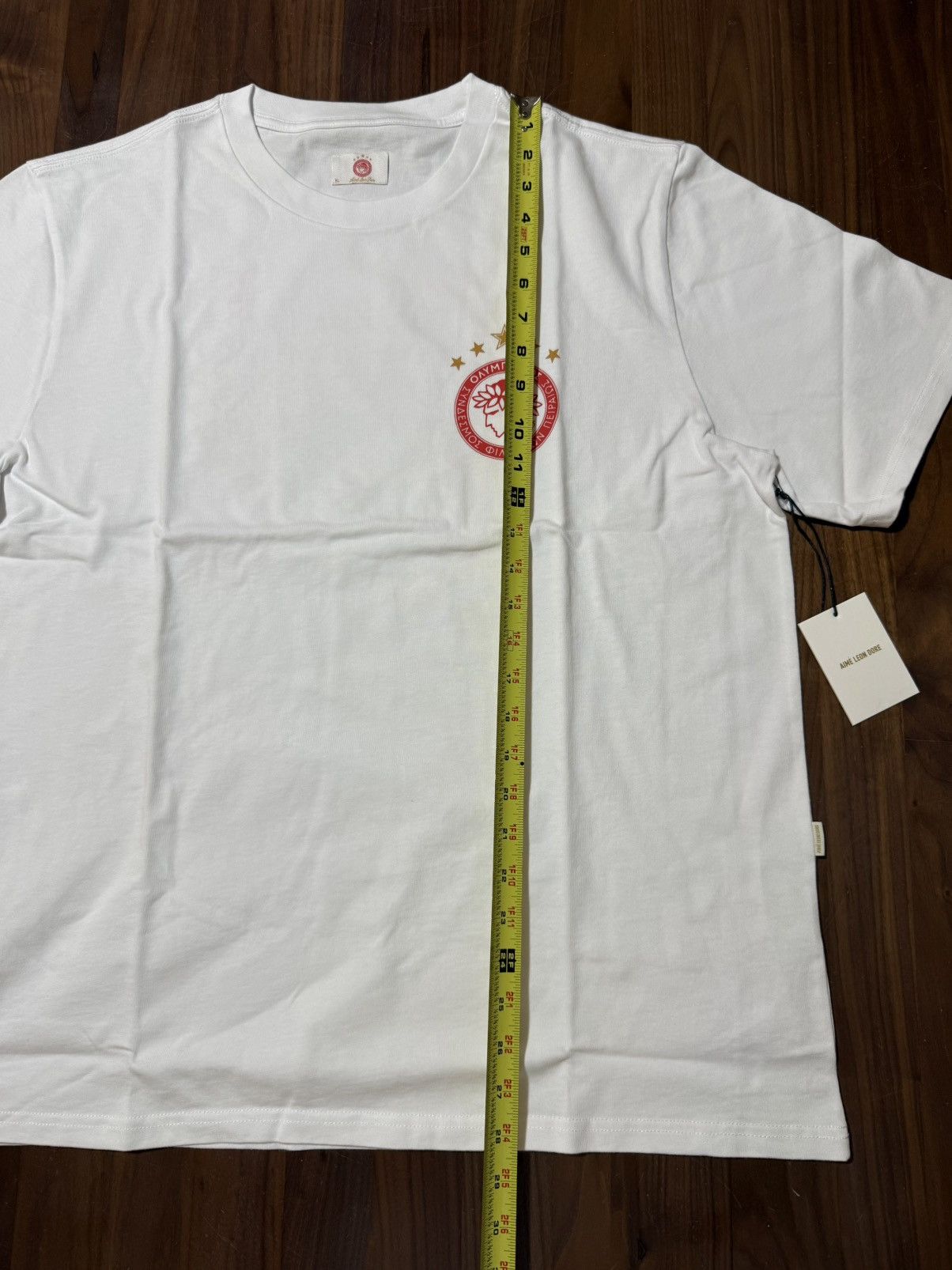 Aime Leon Dore Aime Leon Dore ALD ALD / Olympiacos F.C. Centennial Tee XL Size US XL / EU 56 / 4 - 9 Thumbnail