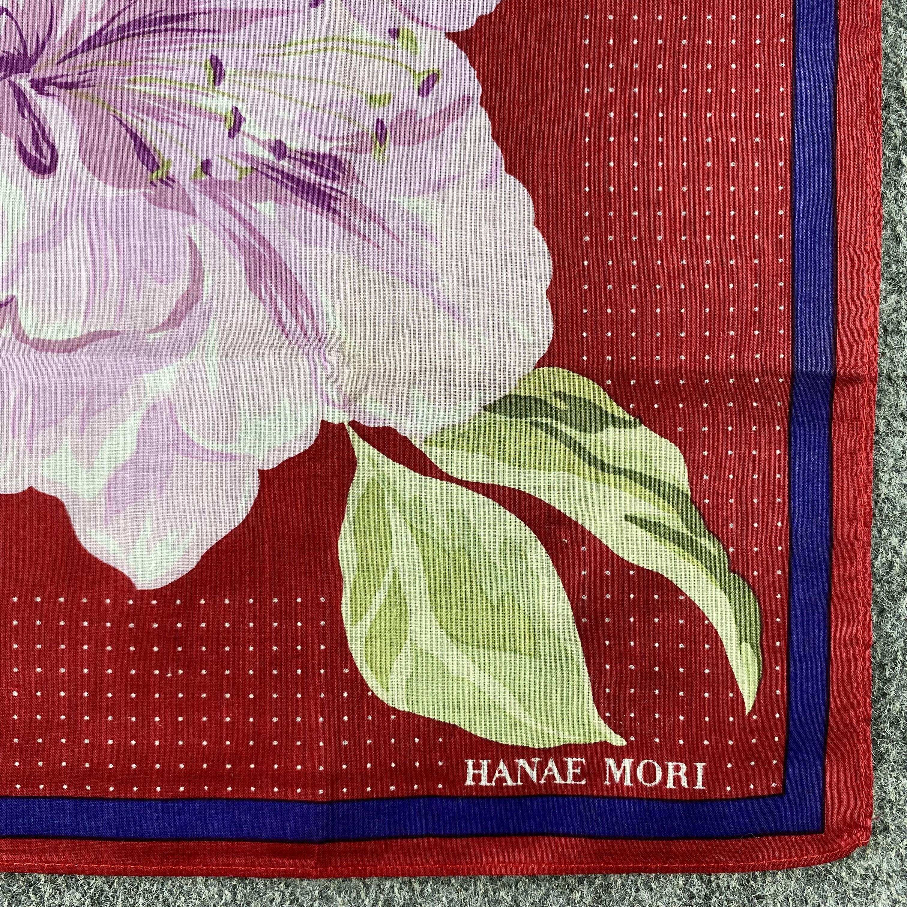 Hanae Mori Hanae Mori Handkerchief/Neckerchief/Bandana HC631 Size ONE SIZE - 3 Thumbnail