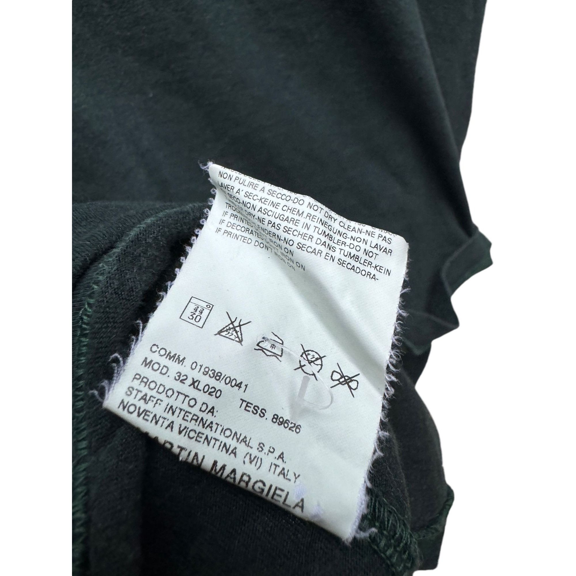 Maison Margiela SS 2004 Forest Green Grey Tank top Size L / US 10 / IT 46 - 4 Thumbnail