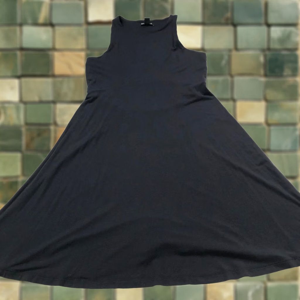 Athleta Athleta Santorini Thera Dress Small Black Mini Above Knee 531173 MINT Size S / US 4 / IT 40 - 1 Thumbnail