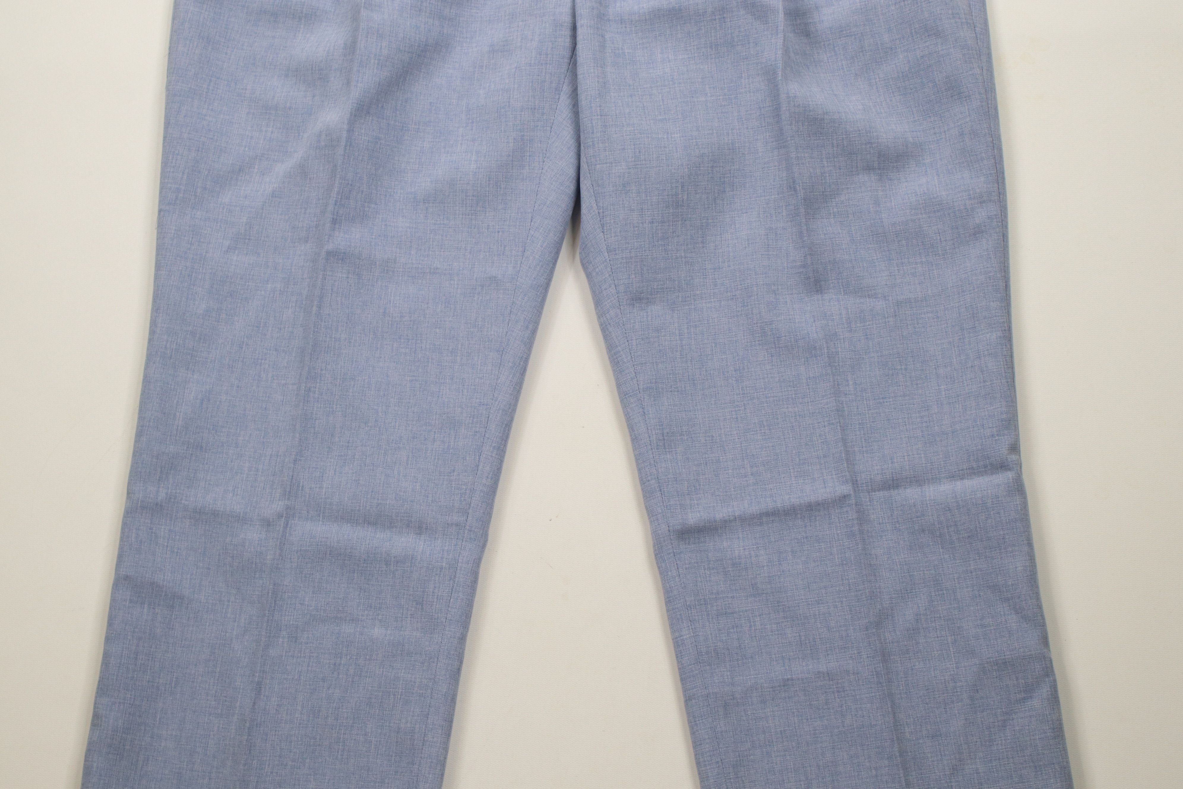 Vintage Deadstock Vintage 90s Streetwear Knit Wide Leg Chino Pants Size US 36 / EU 52 - 3 Thumbnail