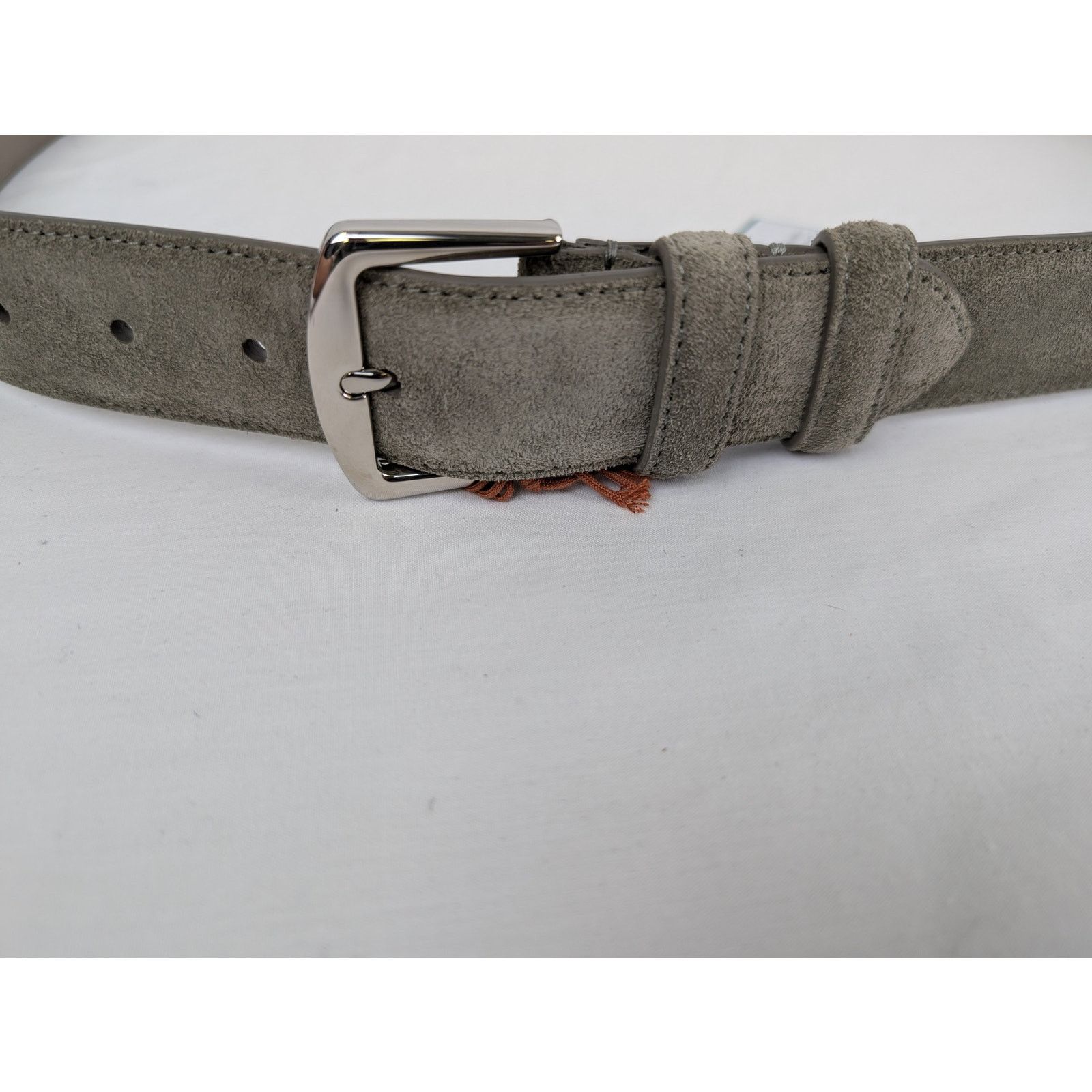 Loro Piana o1rshd1 Size:105/100% Dyed Calf Leather Cintura Alsaval Belt Size 42 - 13 Thumbnail