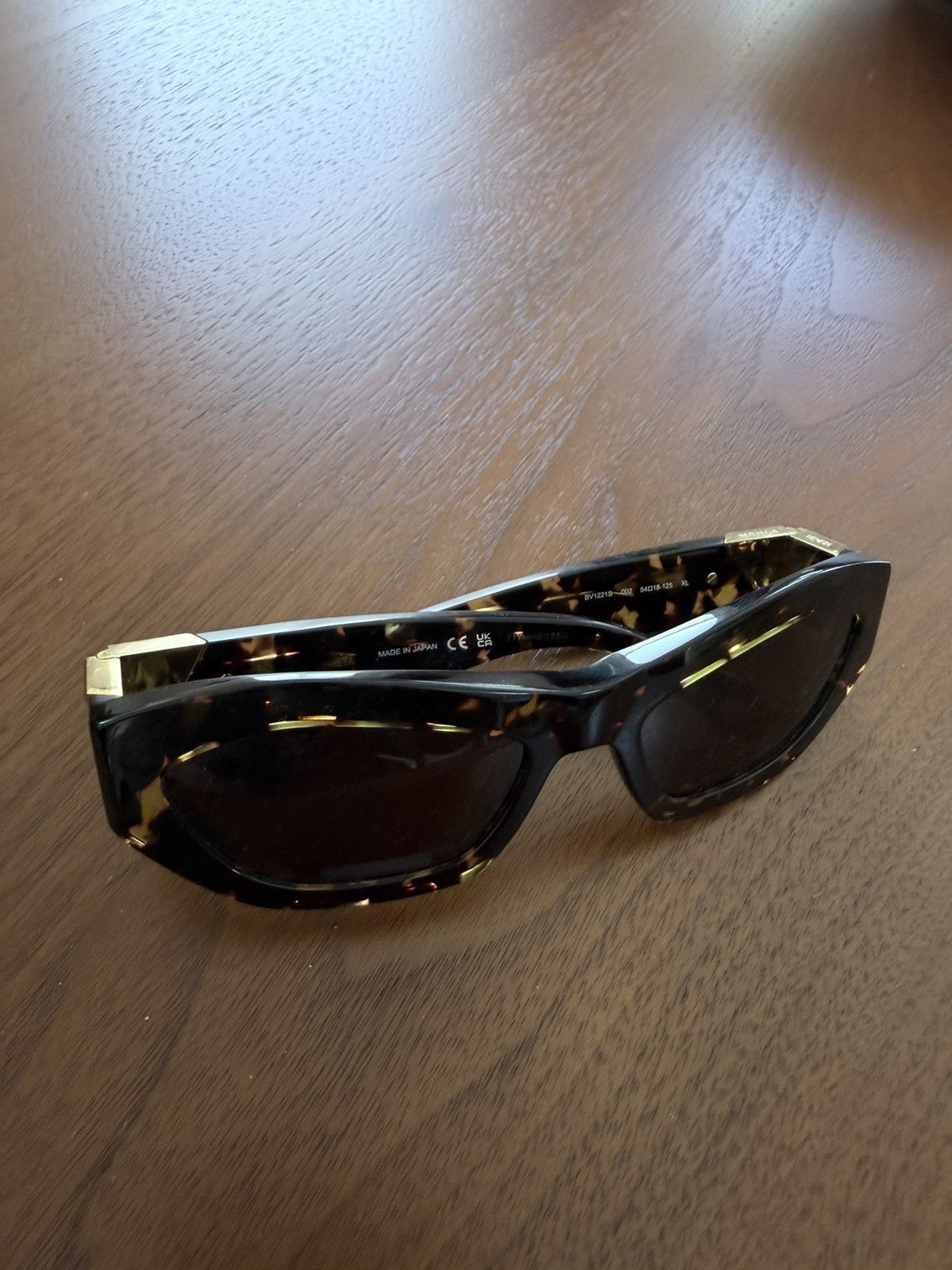 Bottega Veneta Bottega Veneta TORT SQUARE Sunglasses Size ONE SIZE - 5 Thumbnail