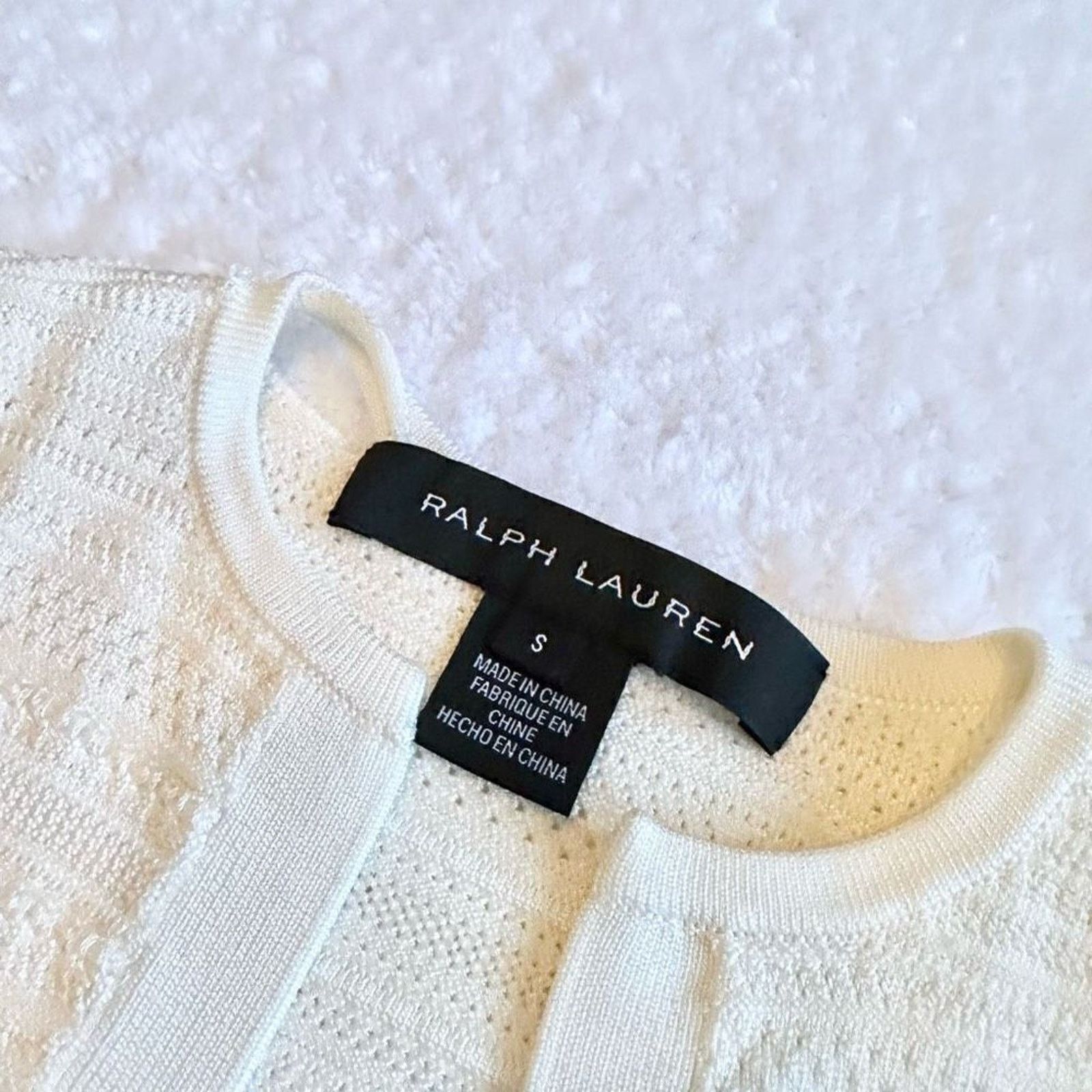Ralph Lauren Ralph Lauren Black Label Open Front Sweater - Size S Size S / US 4 / IT 40 - 5 Thumbnail