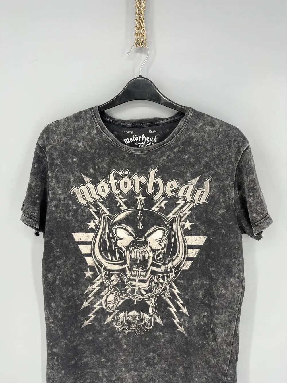 Band Tees Vintage Y2K Motörhead Band Rock Humor T-shirt Streetwear 90s Size US L / EU 52-54 / 3 - 2 Thumbnail
