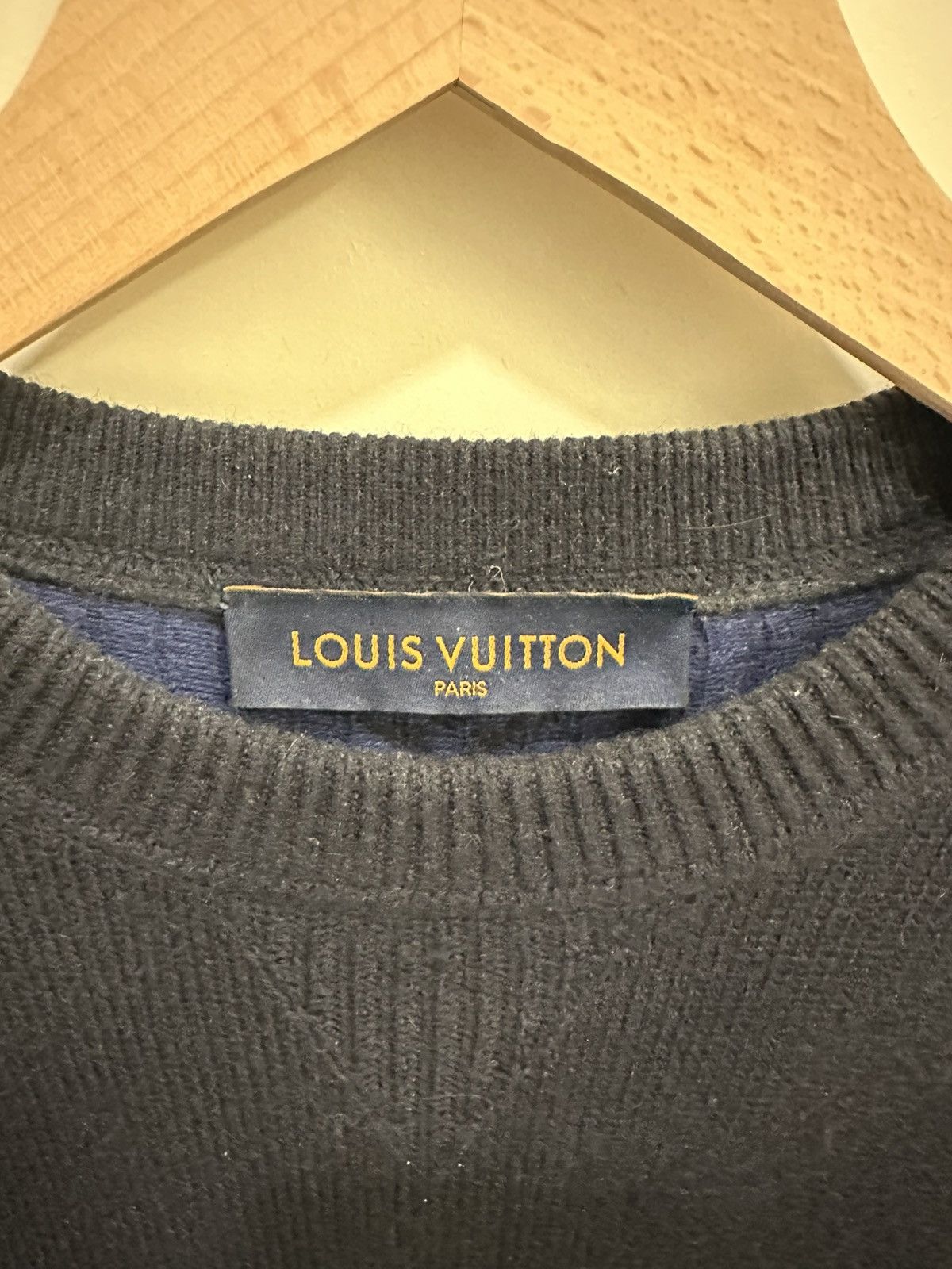 Louis Vuitton Louis Vuitton Half And Half Monogram Crewneck Size US L / EU 52-54 / 3 - 3 Thumbnail