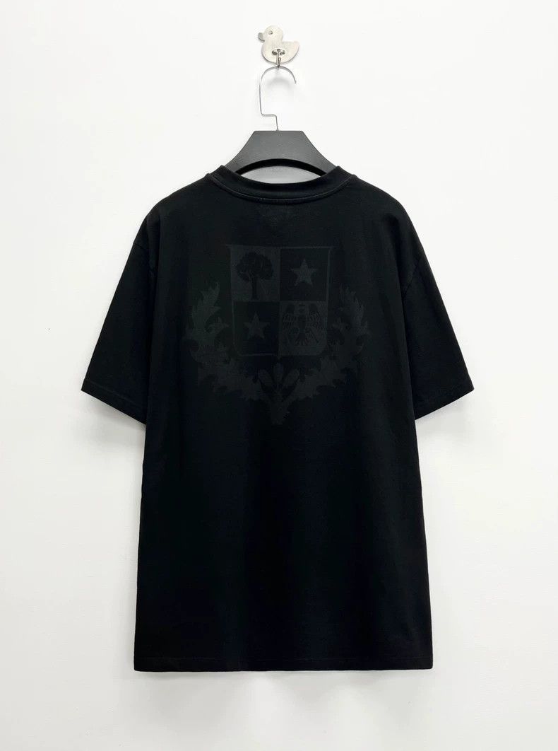 Loro Piana LORO PIANA Black embroidered letters with hidden pattern l Size US S / EU 44-46 / 1 - 2 Thumbnail