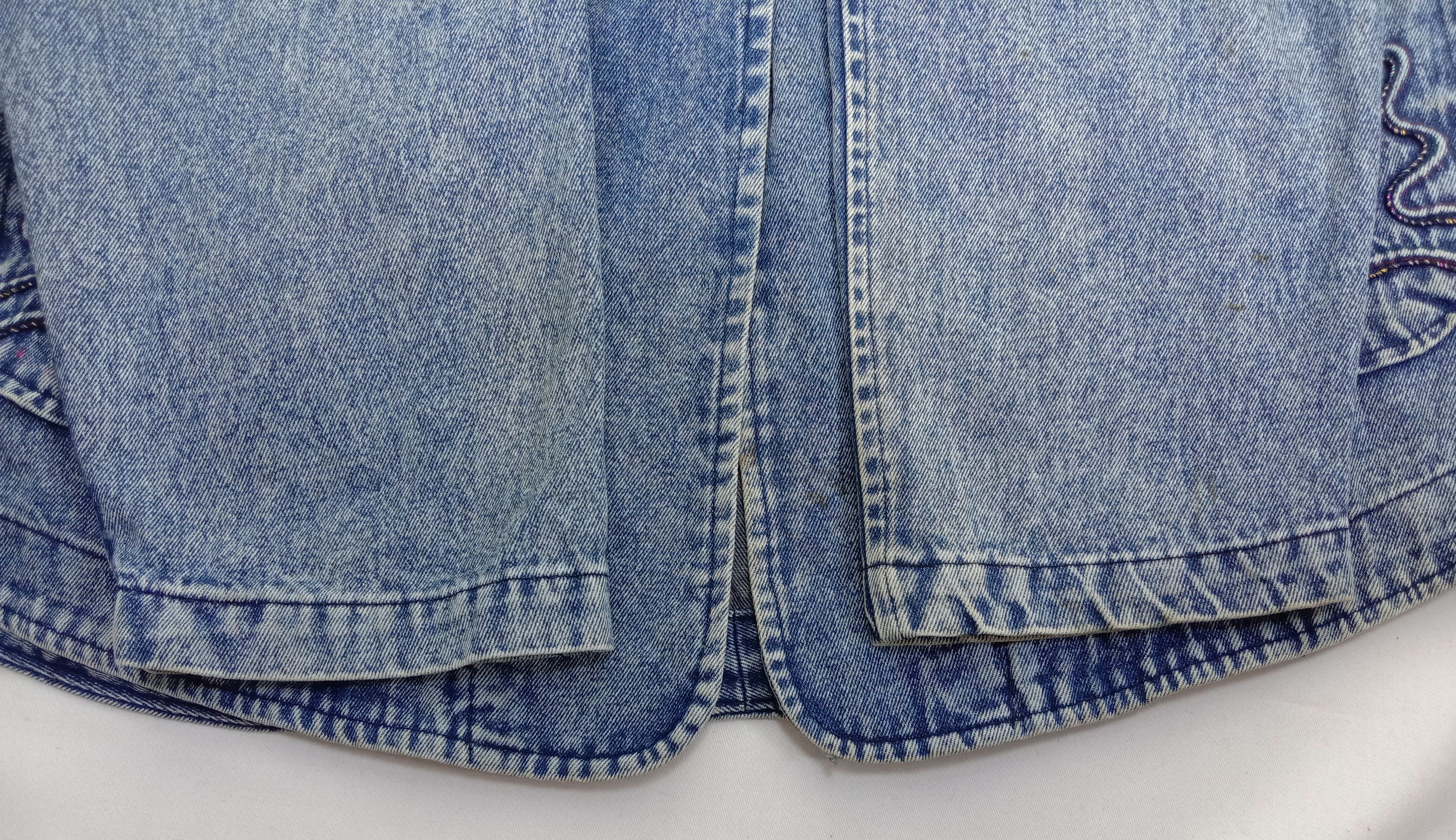 Japanese Brand Vintage Designer Embroidery Art Denim Jacket Size US XL / EU 56 / 4 - 6 Thumbnail
