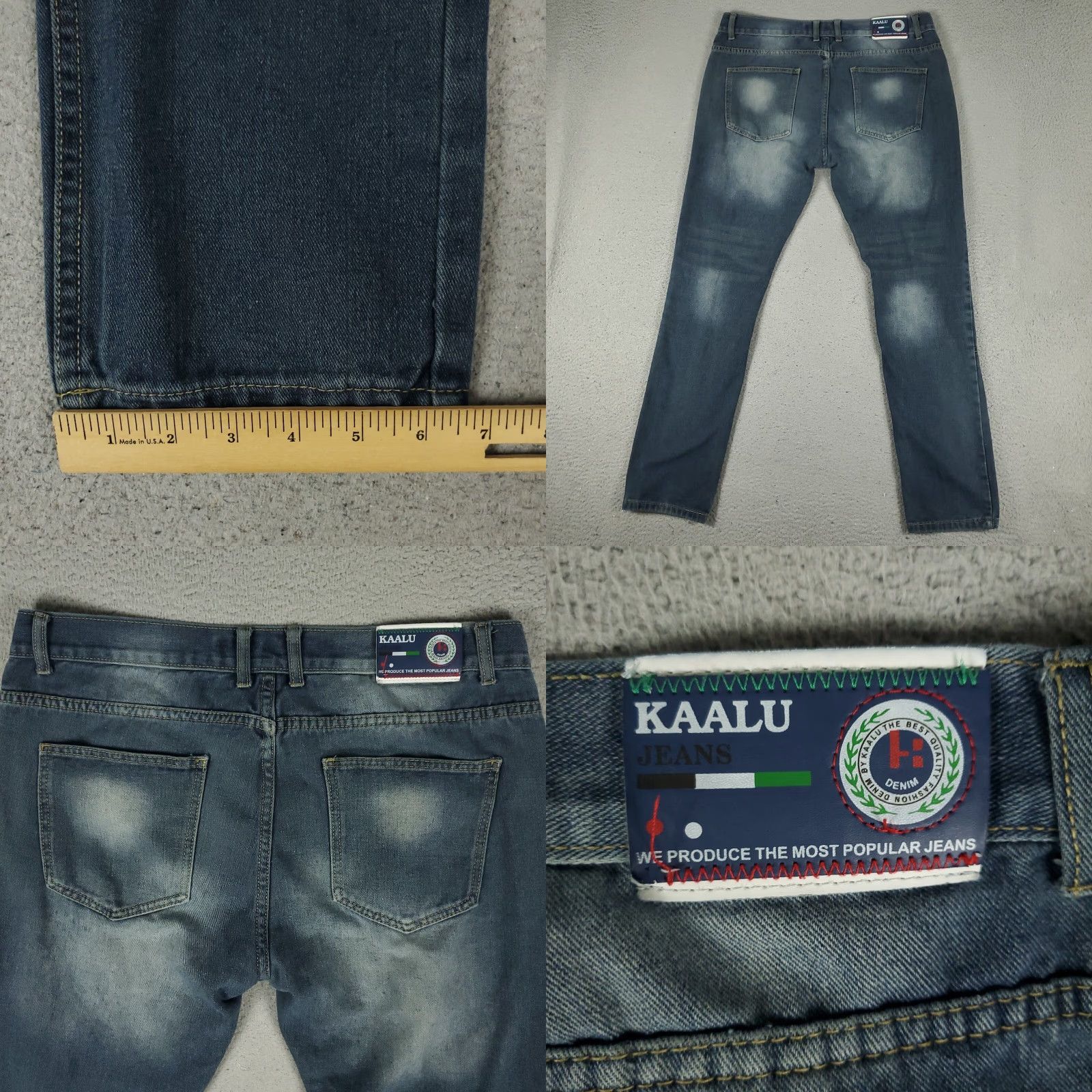 Levi's VINTAGE Levi's Mens Jeans Size 38x33 Straight Leg Denim Pants Blue Classic 90s Mens Size US 38 / EU 54 - 8 Thumbnail