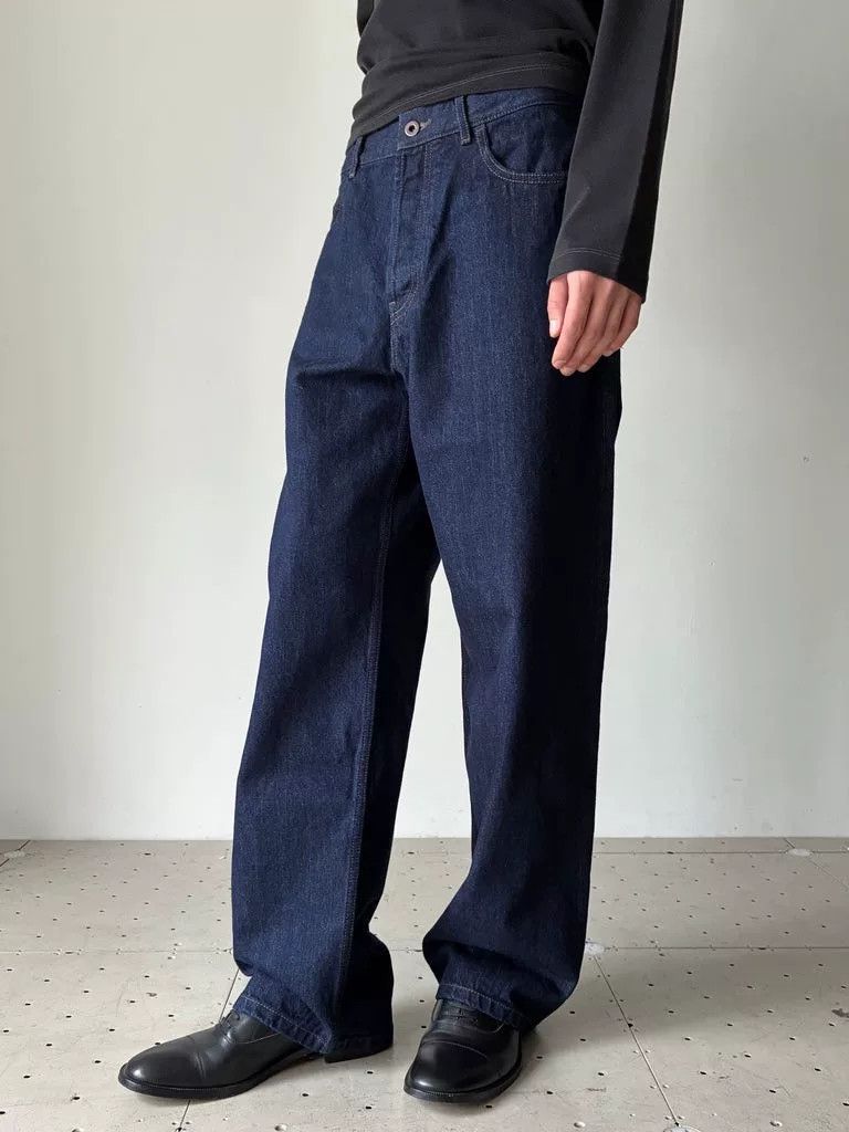 Vuja De Vuja De Steve Distressed Selvedge Jeans | Grailed