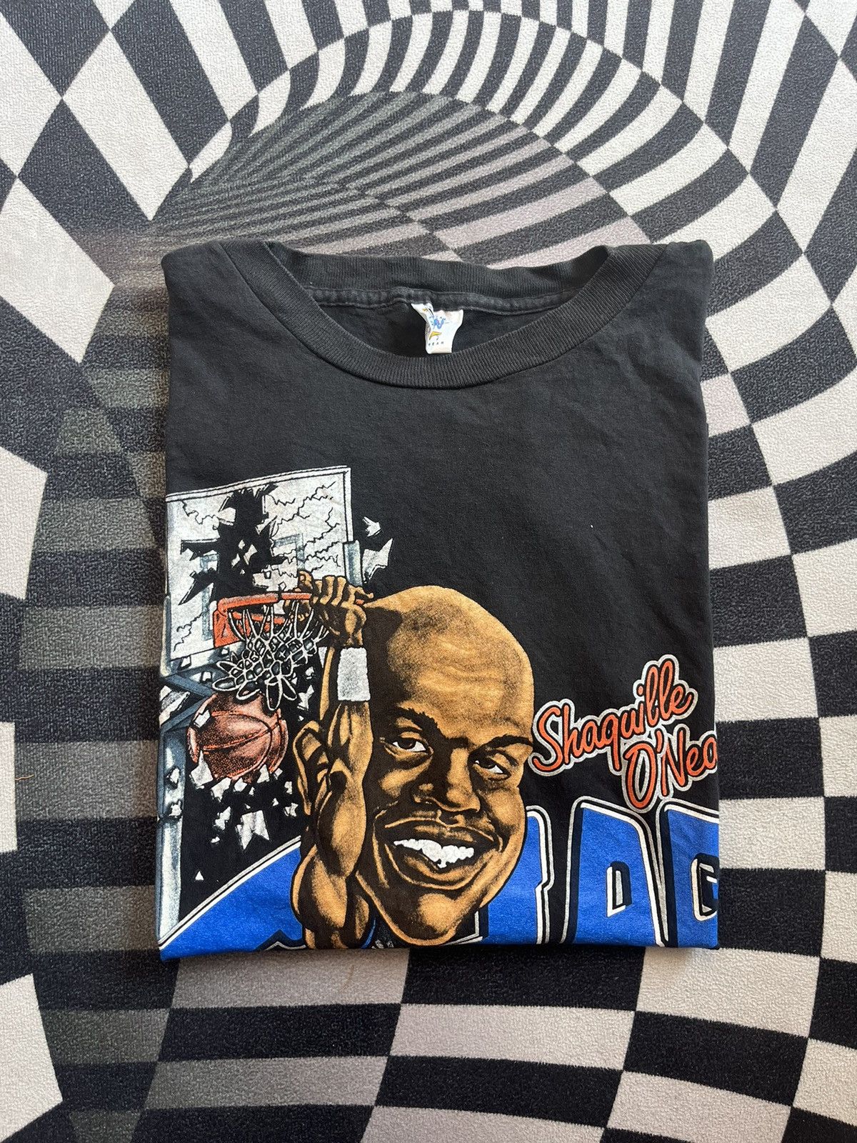 NBA Vintage SHAQ O’Neal Orlando Magic NBA 90’s Tshirt Size US L / EU 52-54 / 3 - 1 Thumbnail
