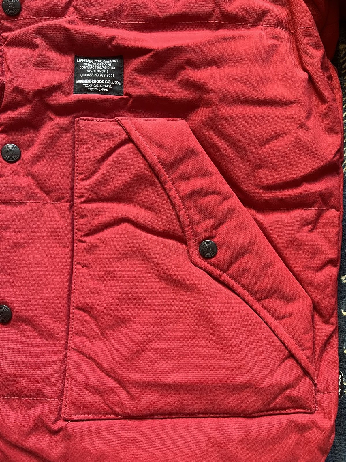 Neighborhood Neighborhood Moto Riders Down Puffer Jacket 08AW Size US M / EU 48-50 / 2 - 5 Thumbnail