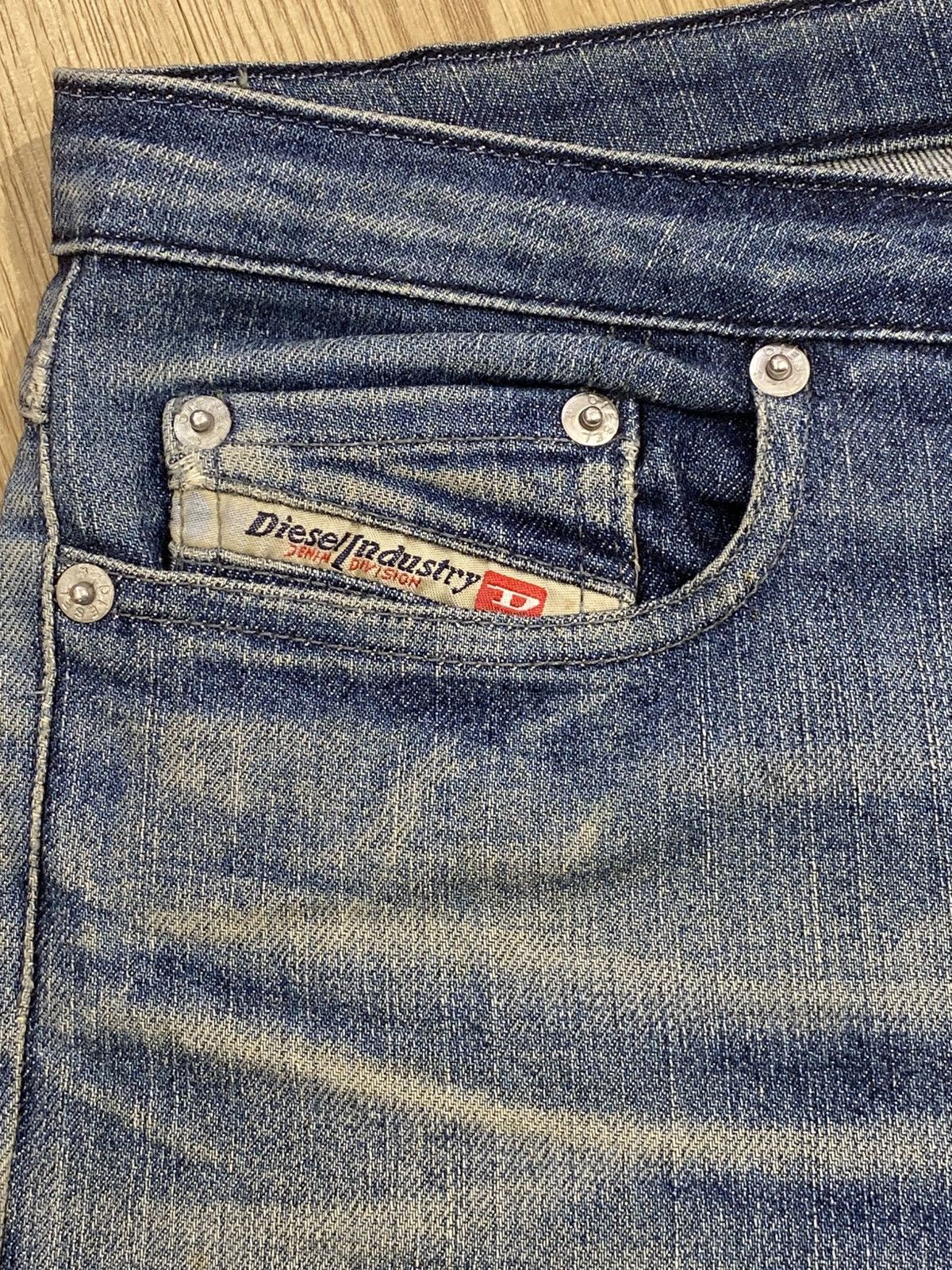 Diesel Diesel Whiskers Acid Blue Wash Style Size US 30 / EU 46 - 10 Thumbnail