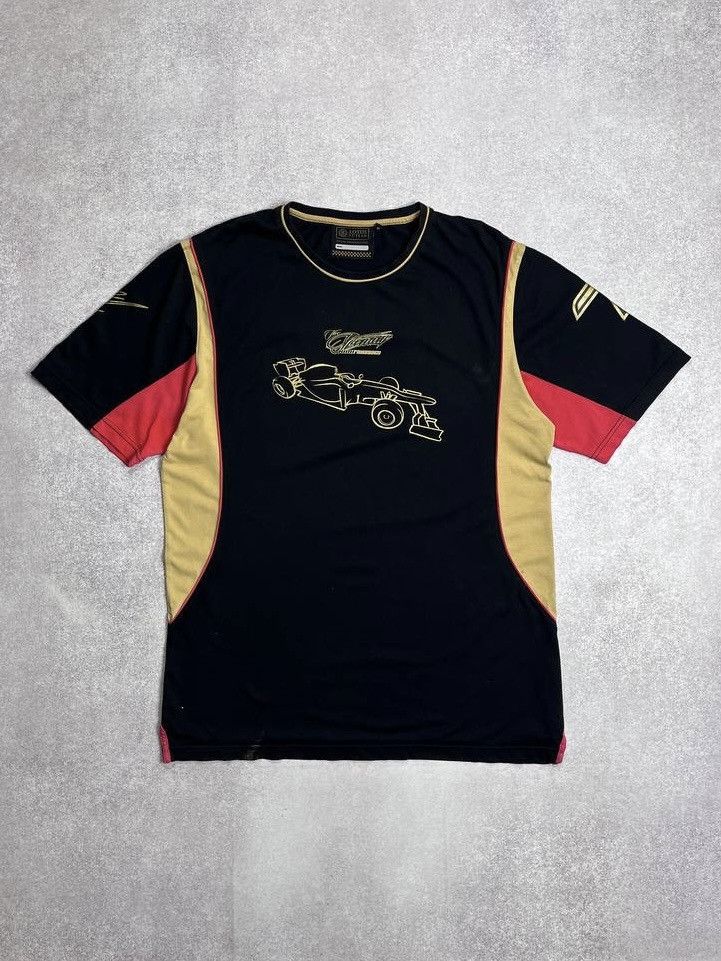 Vintage Vintage Lotus F-1 Team Racing Boxy T-shirt Y2K XL Size US XL / EU 56 / 4 - 1 Thumbnail
