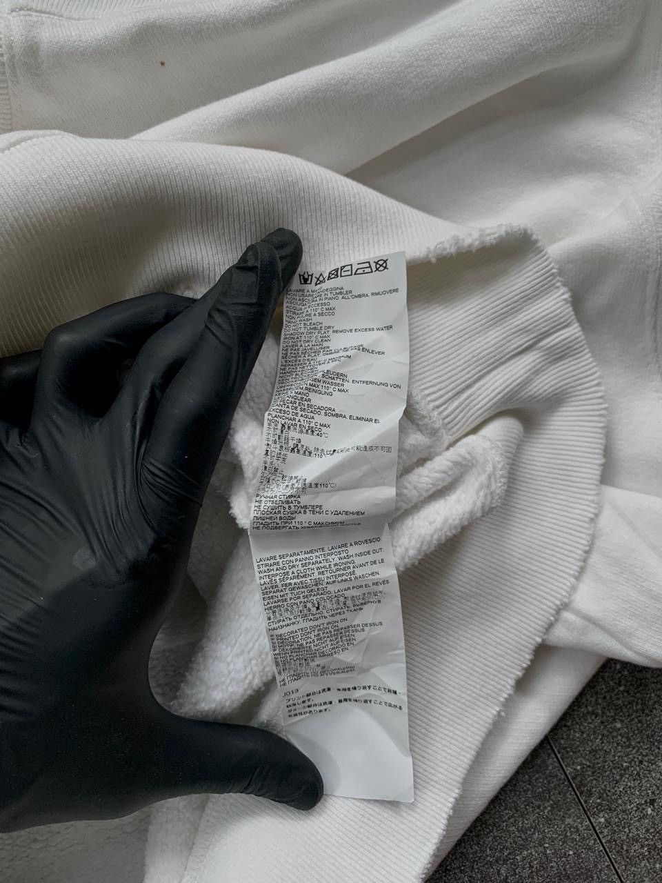 Maison Margiela FREE TAX! 3D Number Logo Oversized Crewneck Size US XL / EU 56 / 4 - 16 Thumbnail