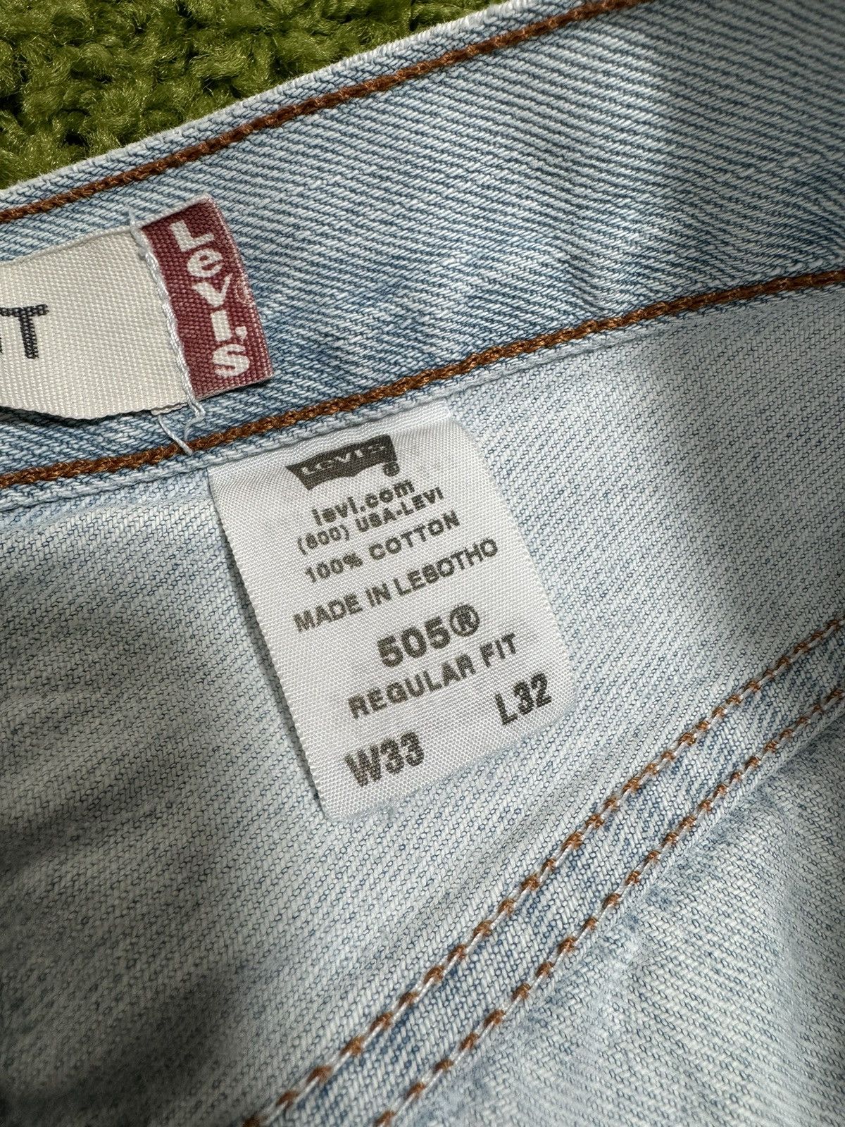 Levi's × Levi's Vintage Clothing × Vintage Vintage Levi’s 505 Denim Jeans Size US 33 - 5 Thumbnail