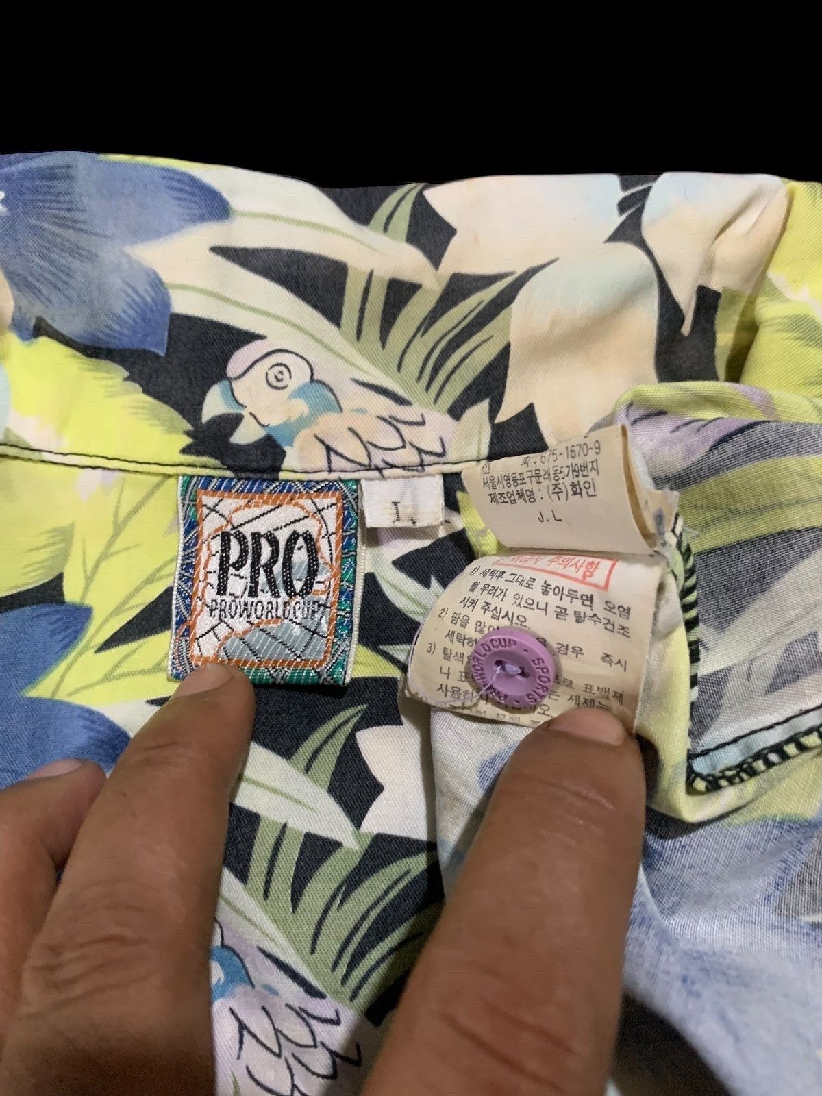 Japanese Brand × Vintage 🔥Vintage Proworldcup Hawaiian shirt Size US L / EU 52-54 / 3 - 5 Thumbnail