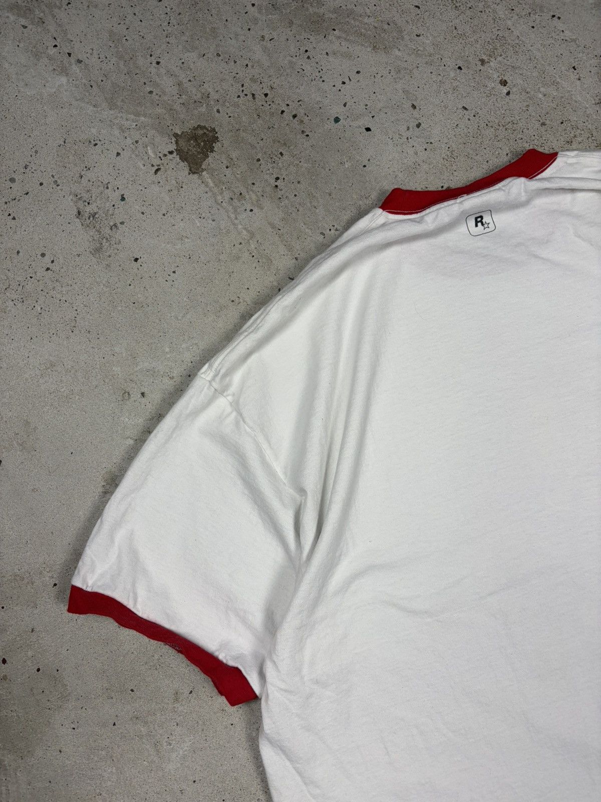 Rockstar Games Rockstar Grand Theft Auto 5 V Promo Tee White Space Rangers Size US XXL / EU 58 / 5 - 15 Thumbnail