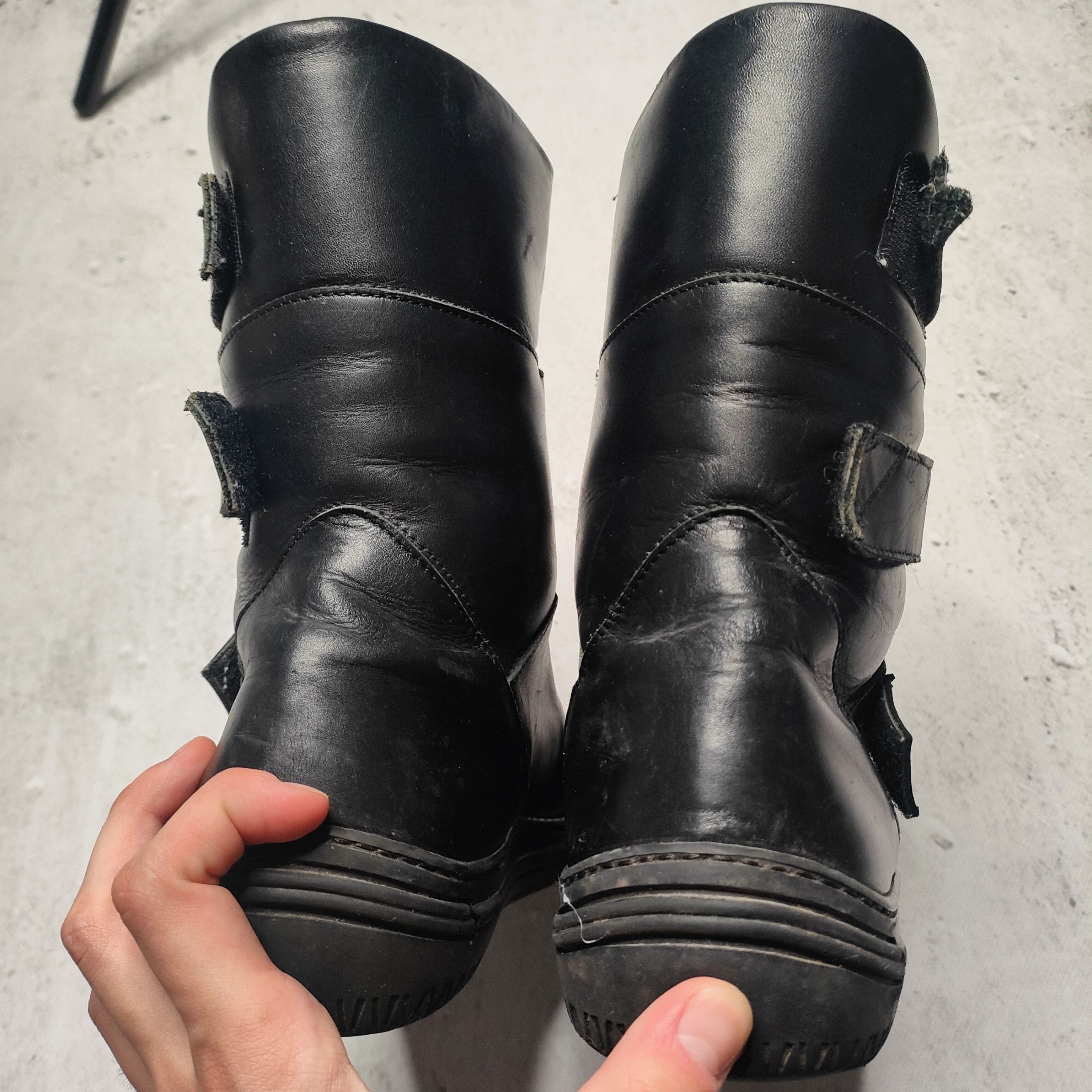 Raf Simons Raf SImons Runway 2005 velcro moto shoes RARE Size US 9 / EU 42 - 10 Thumbnail