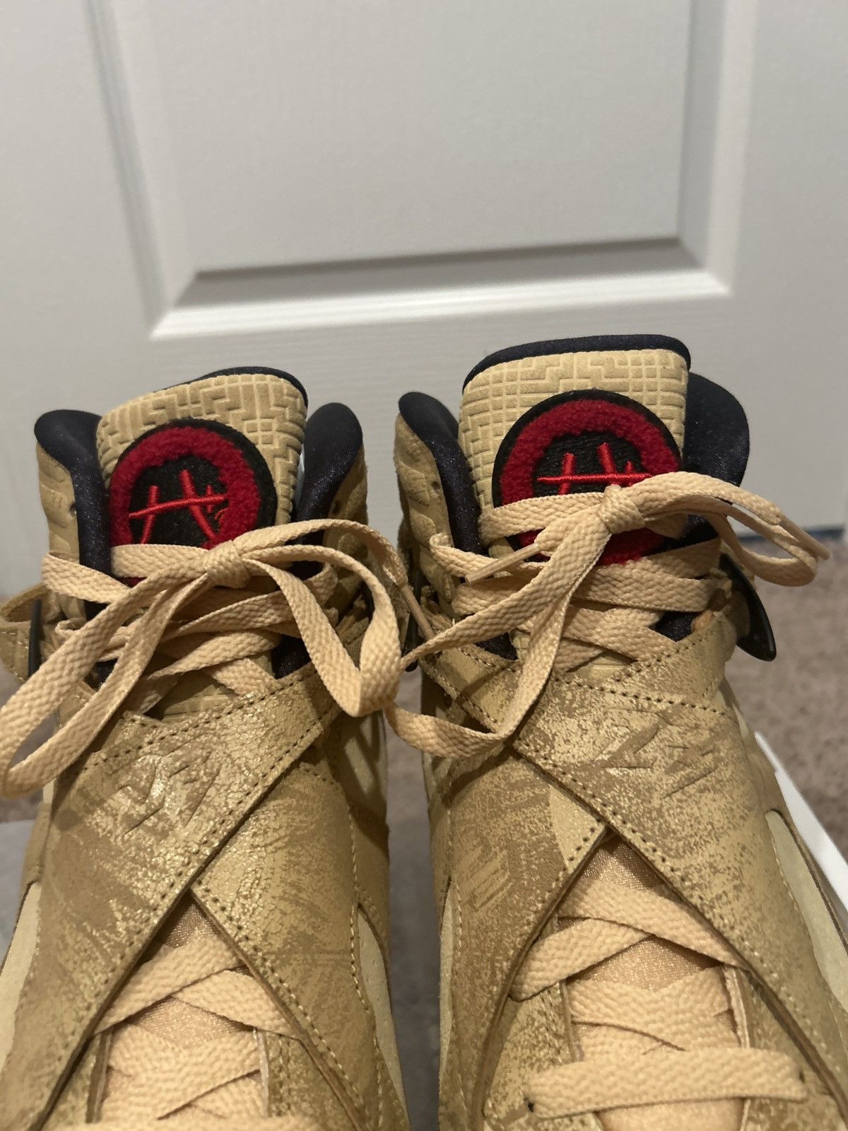 Jordan Brand Air Jordan 8 x Rui Hachimura “Black Samurai” Size US 11.5 / EU 44-45 - 15 Thumbnail