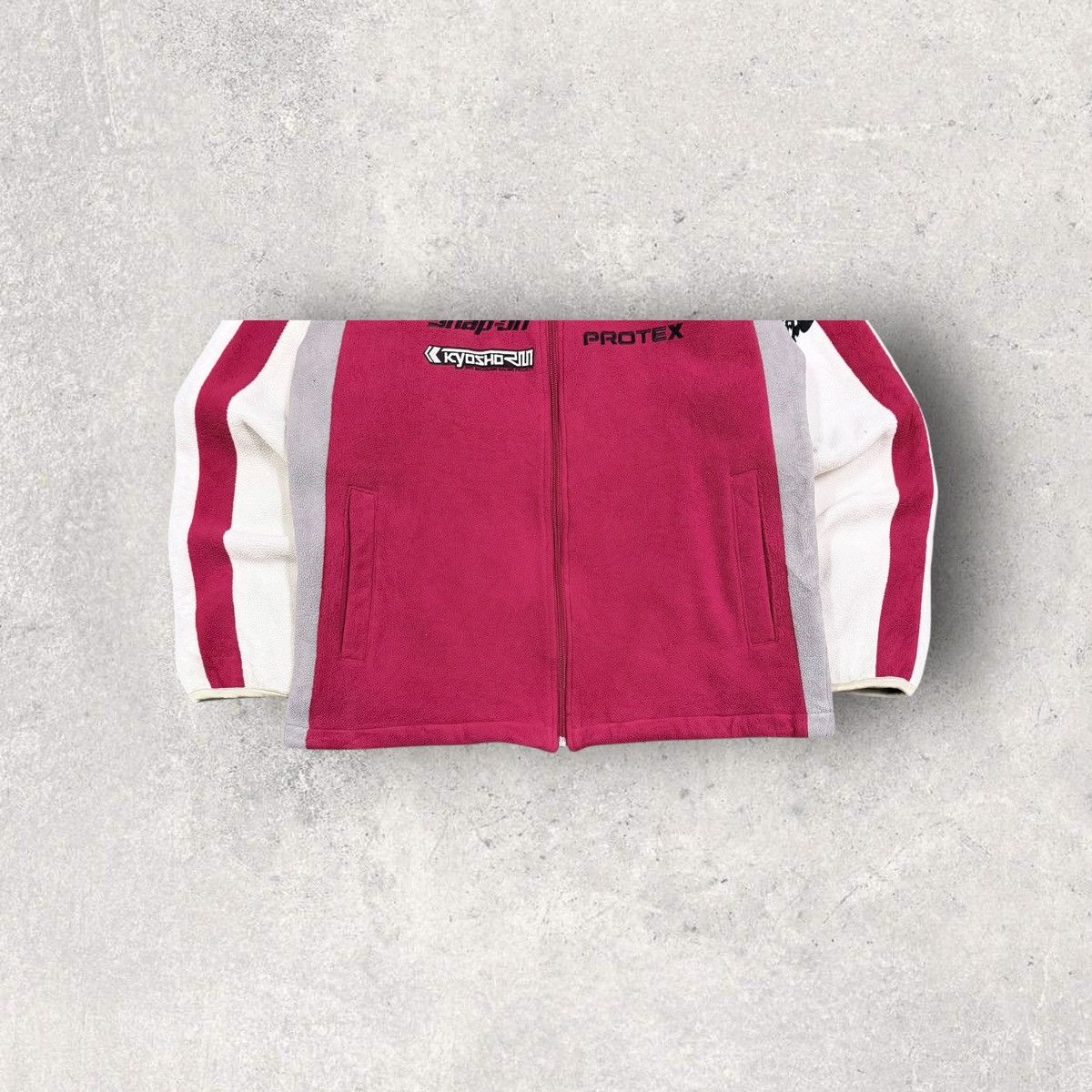 Honda Vtg🔥90’s Honda Racing Fleece Zipper Jacket Size US M / EU 48-50 / 2 - 5 Thumbnail