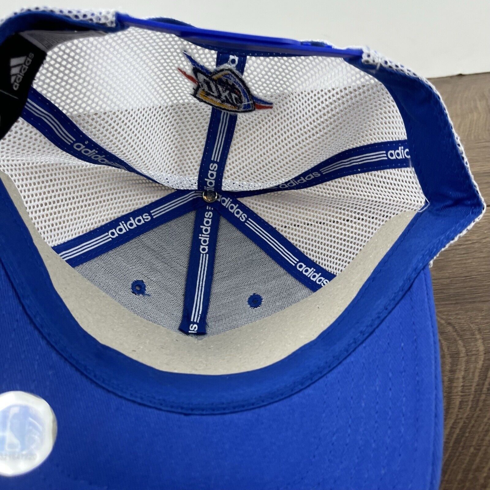 Adidas Oklahoma City Thunder Hat Adidas Womens Blue Cap Adjustable Size ONE SIZE - 13 Thumbnail