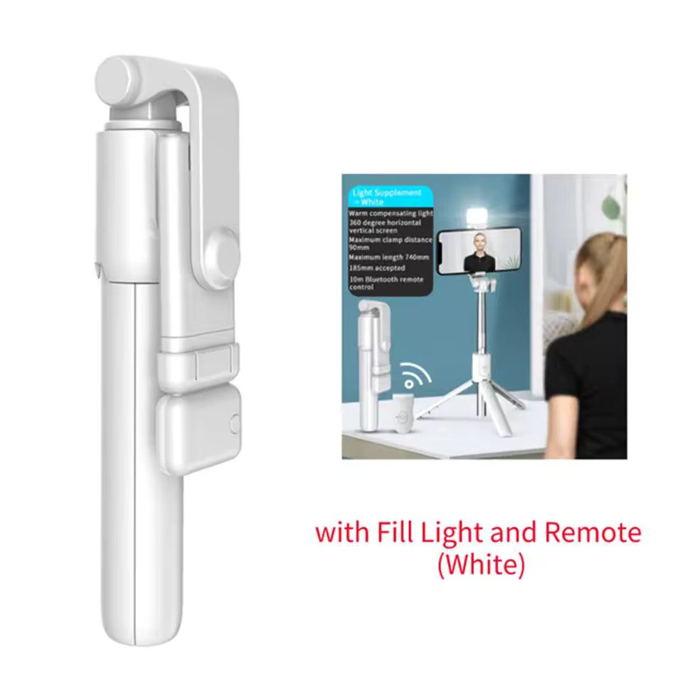 Other Wireless Selfie Stick Phone Holder 74cm Mini Tripod LED Size ONE SIZE - 8 Thumbnail