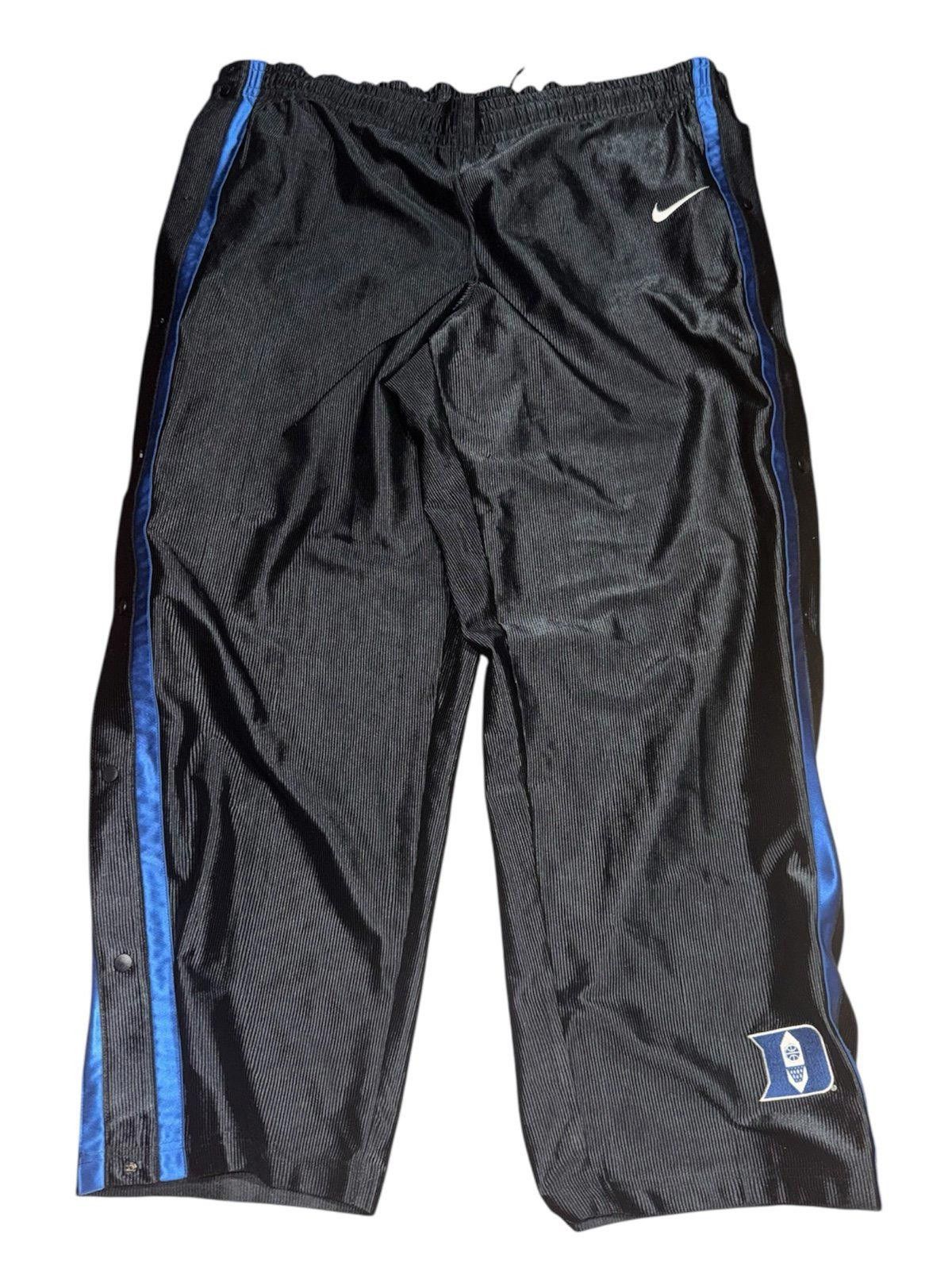 Nike Nike Duke Blue Devils Basketball Tear Away Pants Sz XXL Size 42" / US 20 - 1 Thumbnail