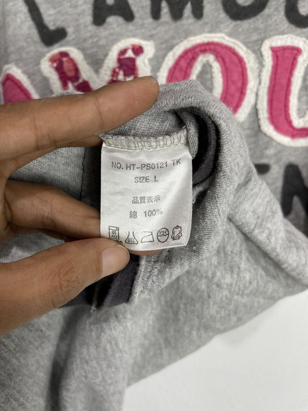 Hysteric Glamour Japanese Amour Poem Y2k Longsleeve Size L / US 10 / IT 46 - 7 Thumbnail