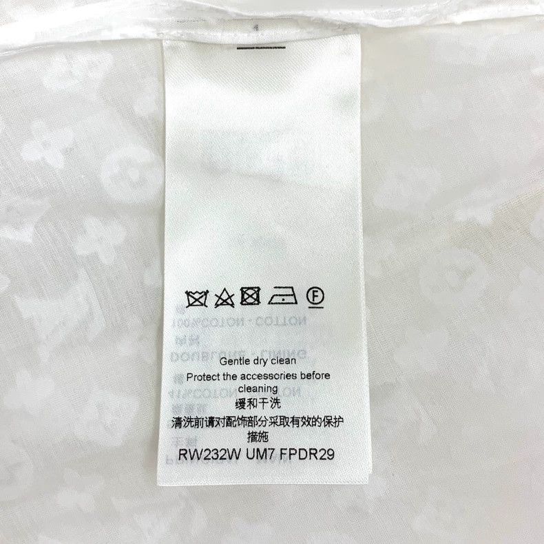 Louis Vuitton Louis Vuitton 23 white logo embossed full print mulberry s Size XS / US 0-2 / IT 36-38 - 7 Thumbnail