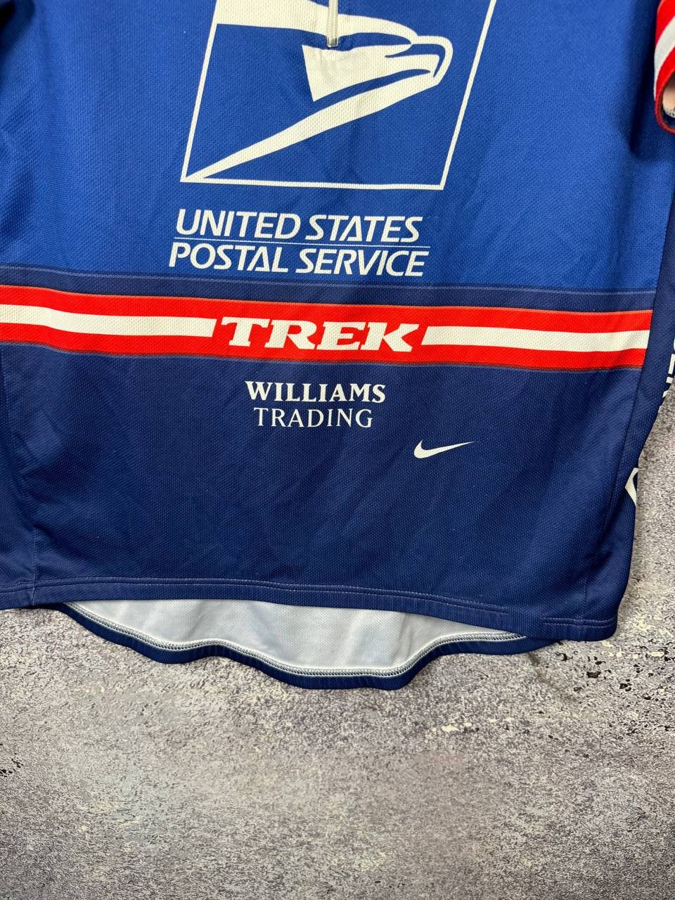 Bicycle × Nike × Vintage Nike Cycling US Jersey 2004 Trek Tour De France T Weisel Size US XL / EU 56 / 4 - 6 Thumbnail