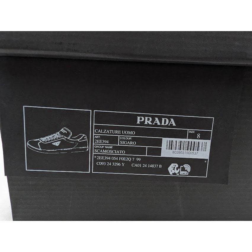 Prada o1rshd1 Low-Top Sneakers in Sigaro Size US 9 / EU 42 - 23 Thumbnail